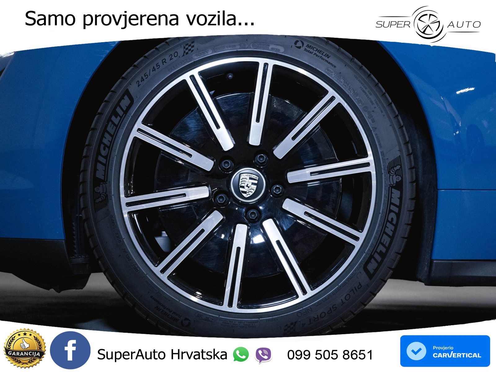 Porsche Taycan Performance Plus 93.4 kWh (476 KS)