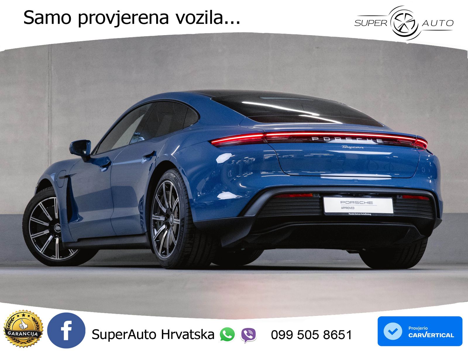 Porsche Taycan Performance Plus 93.4 kWh (476 KS)