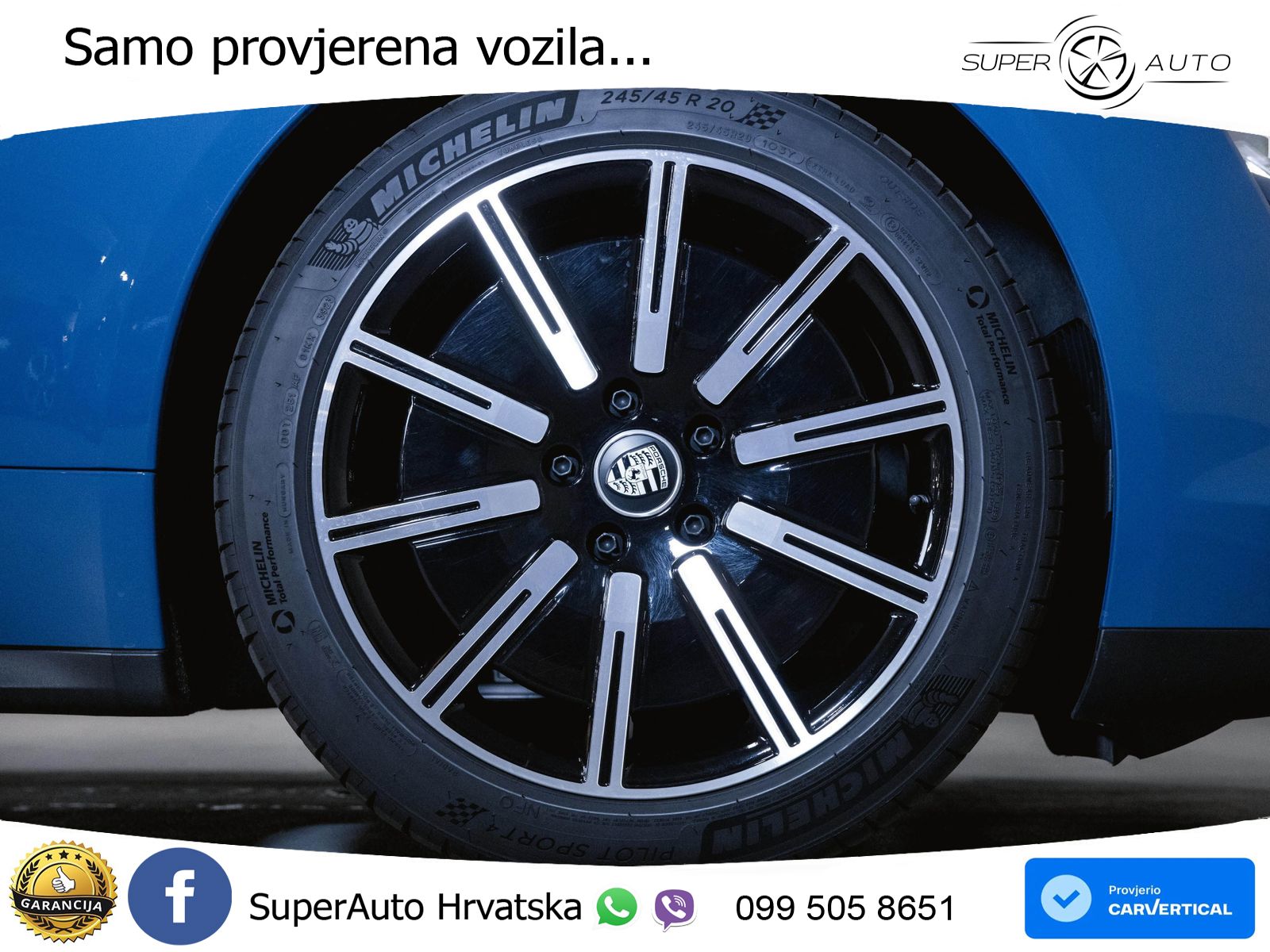 Porsche Taycan Performance Plus 93.4 kWh (476 KS)