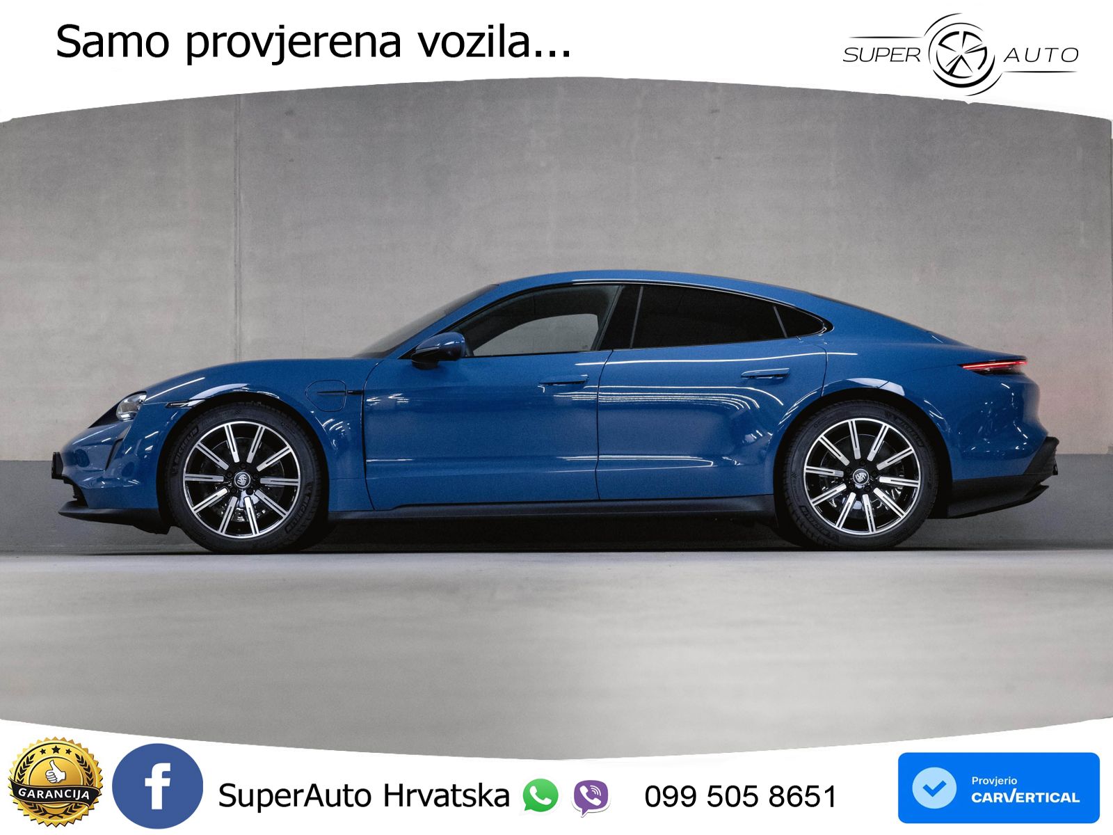 Porsche Taycan Performance Plus 93.4 kWh (476 KS)