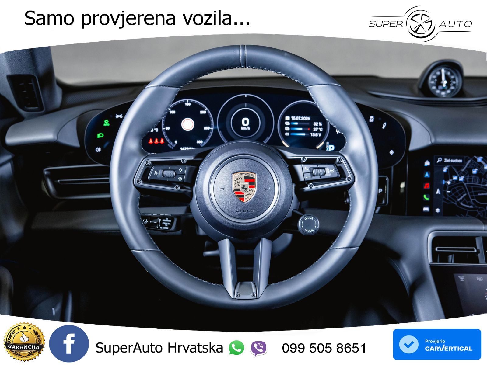Porsche Taycan Performance Plus 93.4 kWh (476 KS)