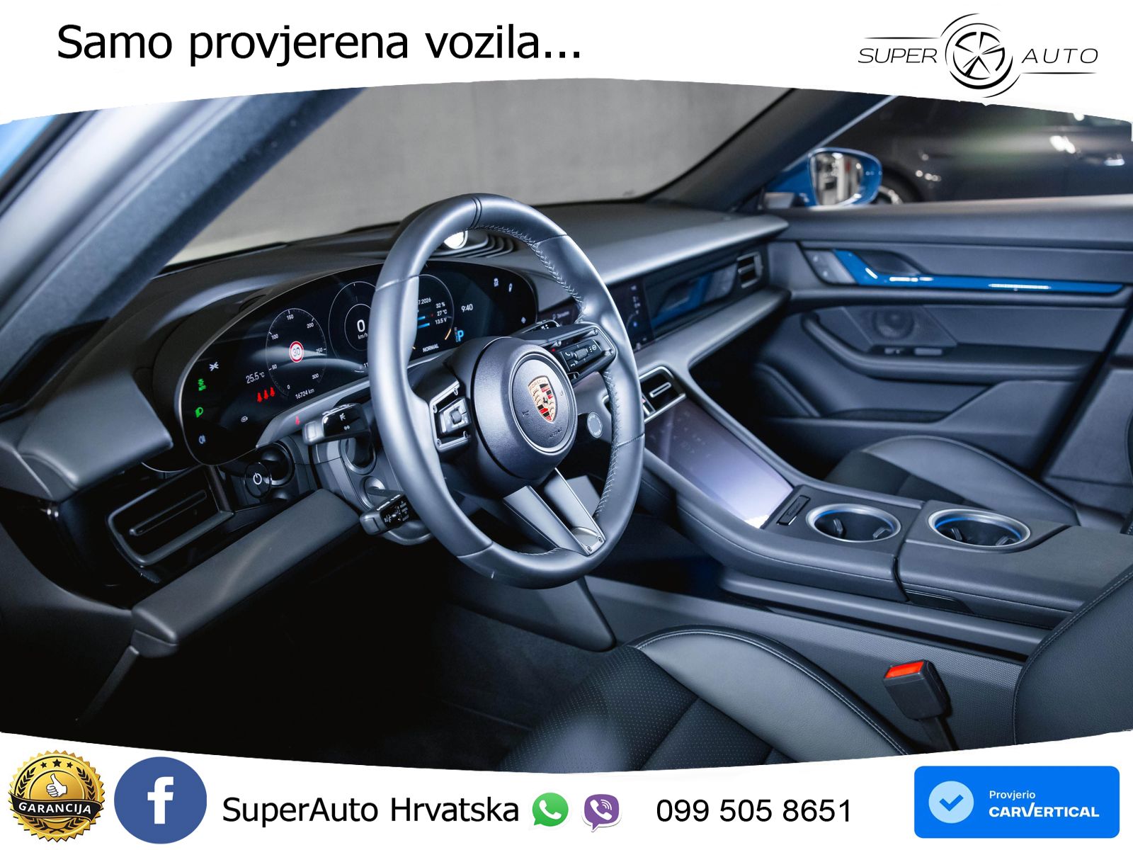 Porsche Taycan Performance Plus 93.4 kWh (476 KS)