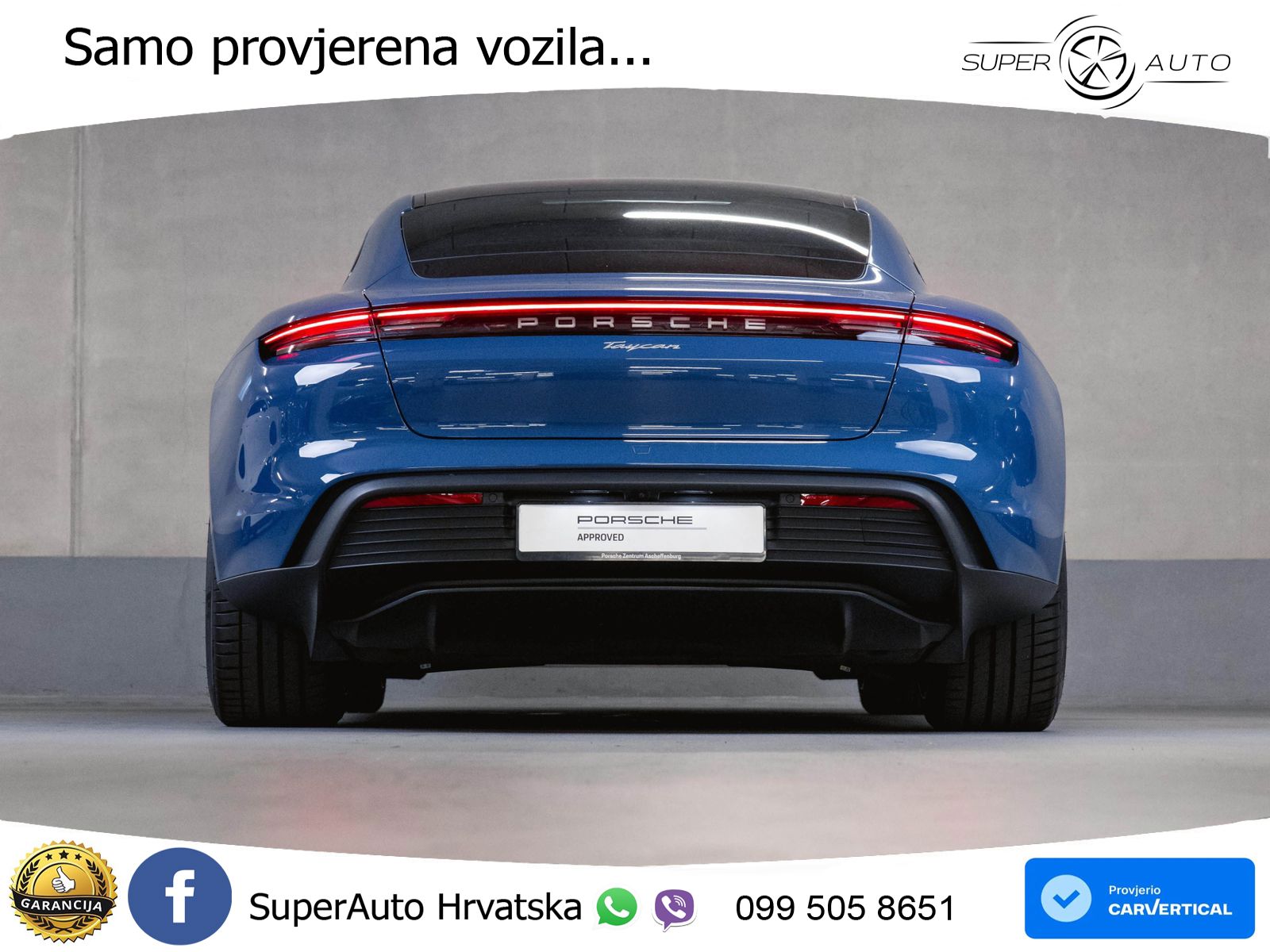 Porsche Taycan Performance Plus 93.4 kWh (476 KS)