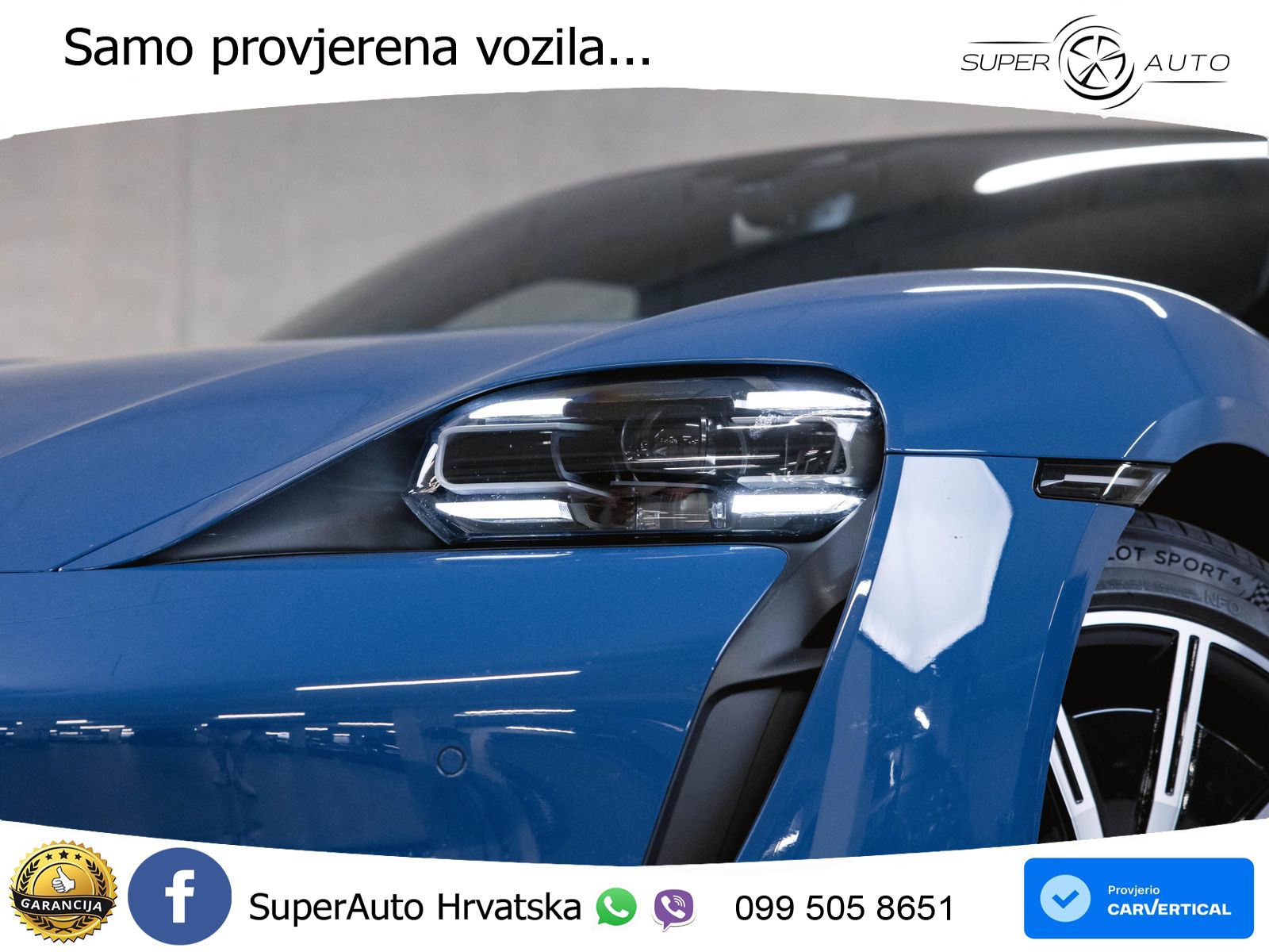 Porsche Taycan Performance Plus 93.4 kWh (476 KS)