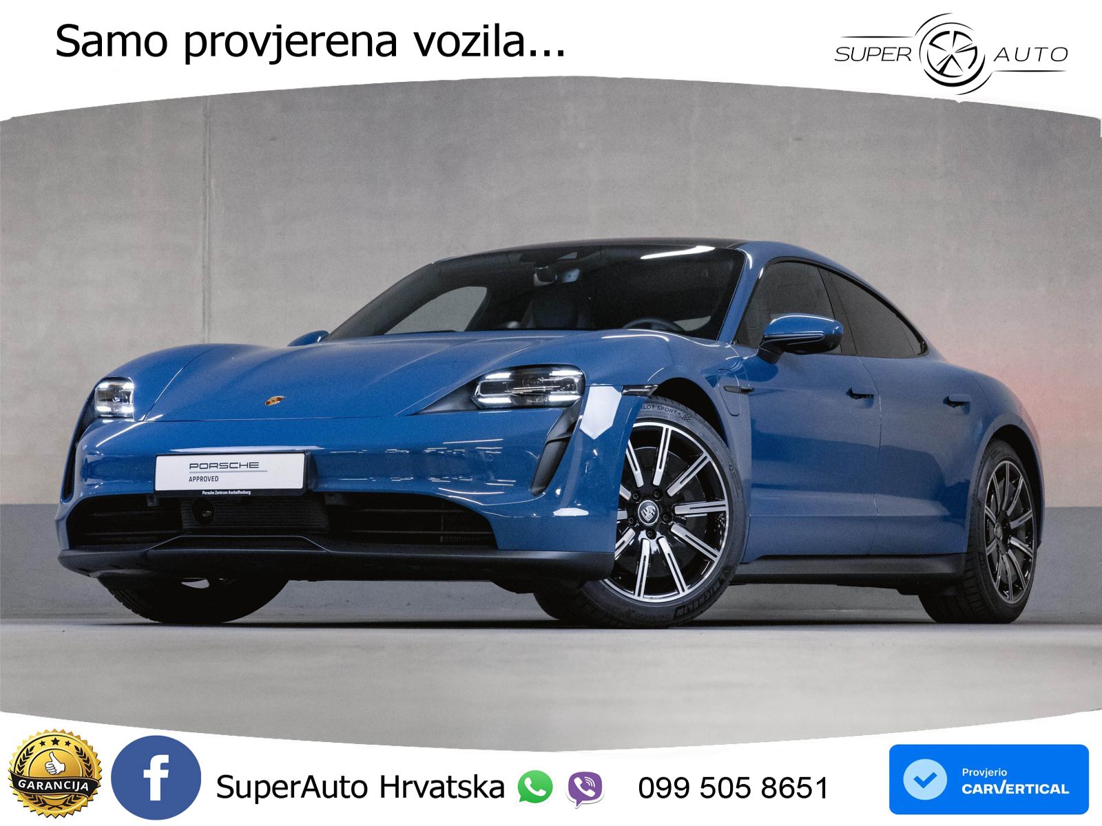 Porsche Taycan Performance Plus 93.4 kWh (476 KS)