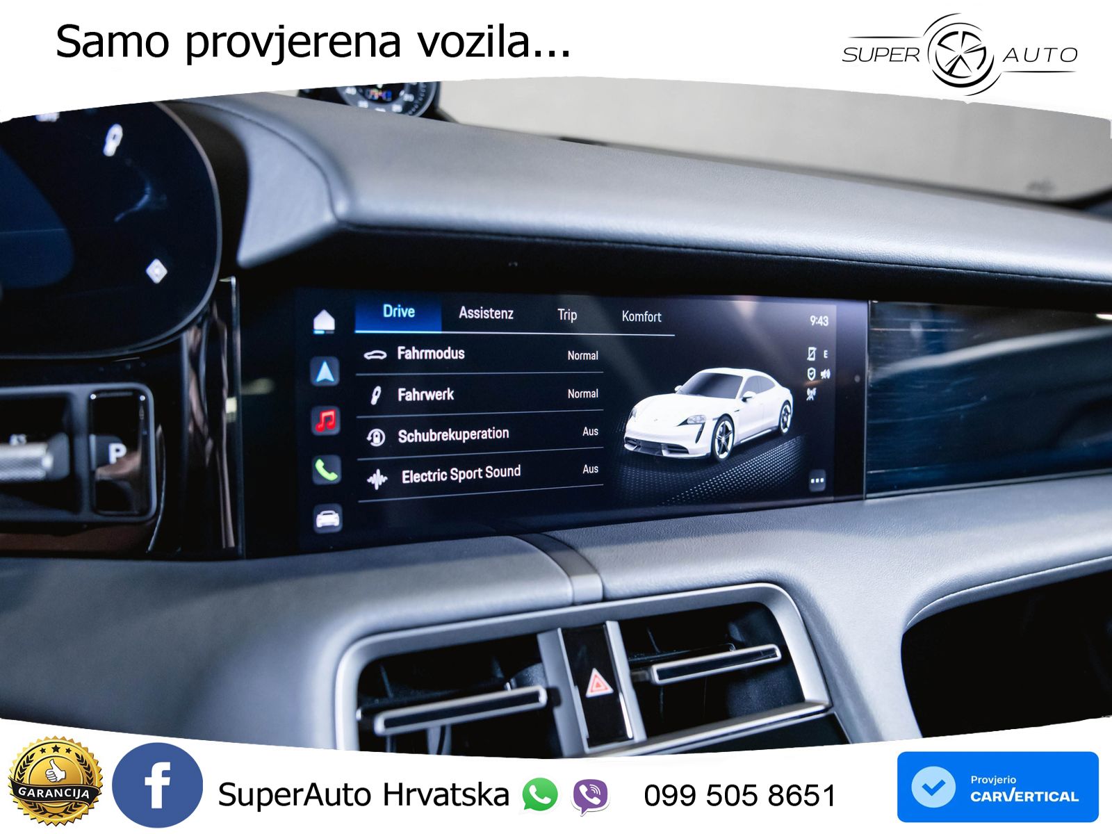 Porsche Taycan Performance Plus 93.4 kWh (476 KS)