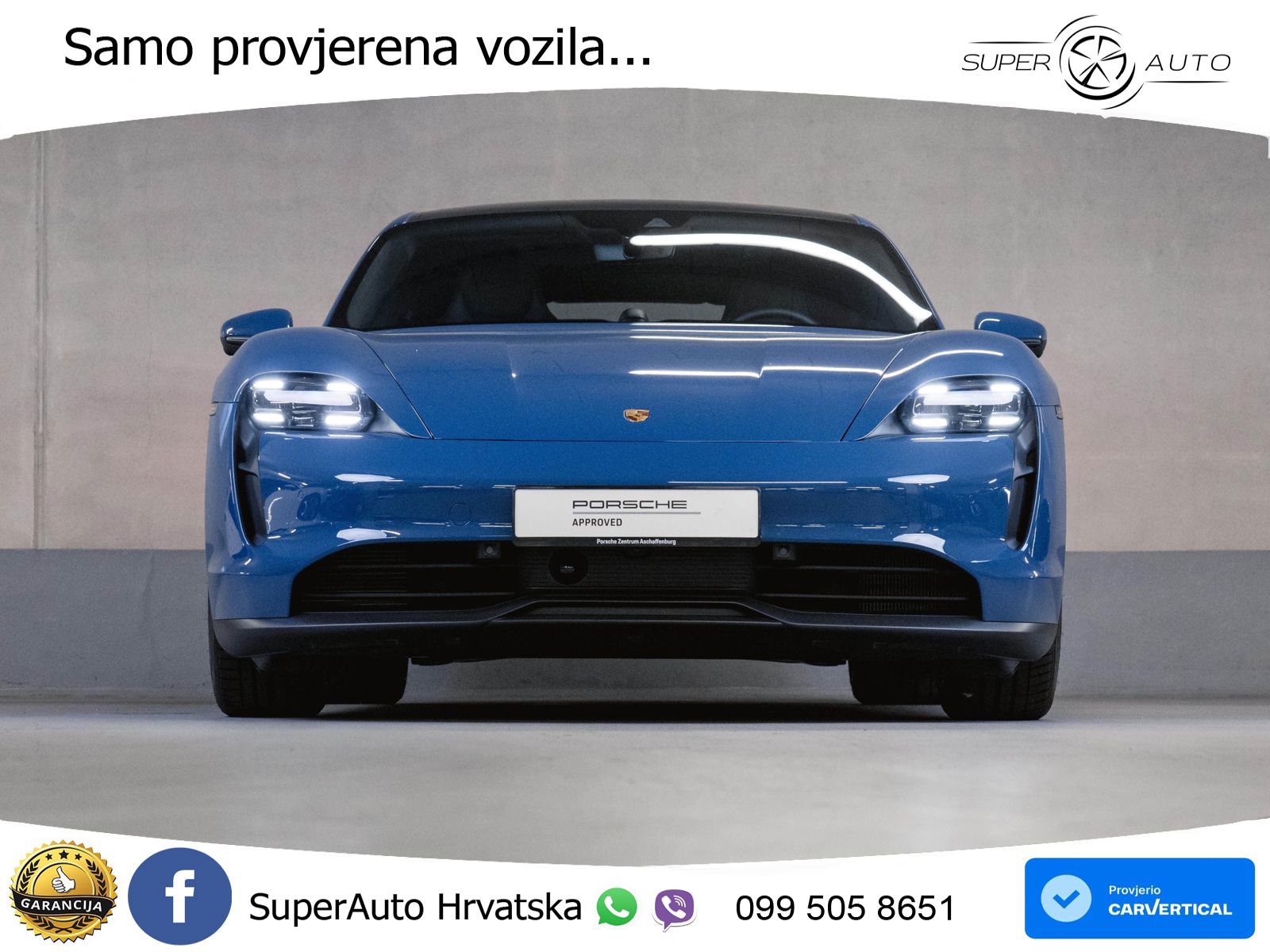 Porsche Taycan Performance Plus 93.4 kWh (476 KS)