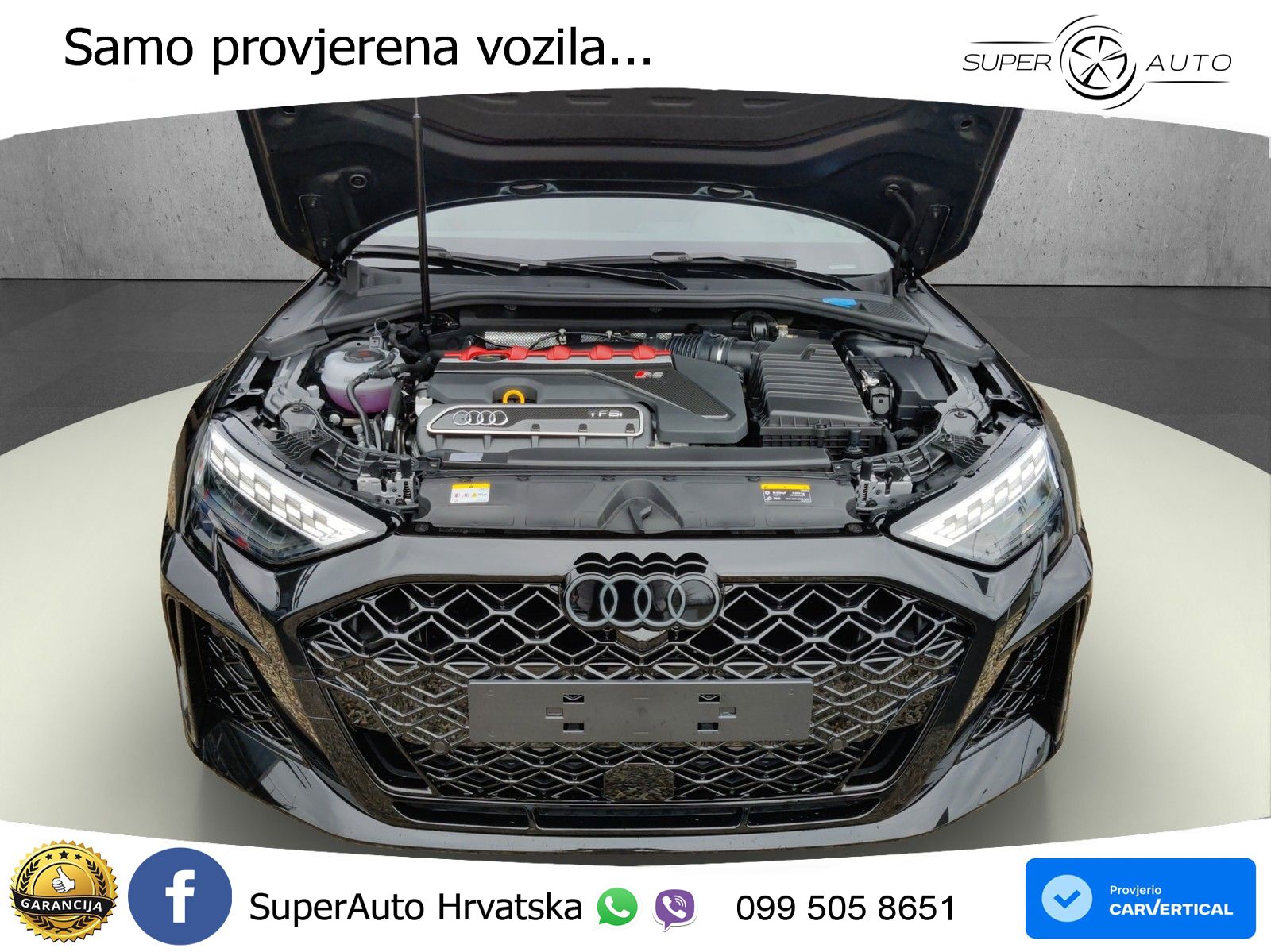 Audi RS3 Sedan 2.5 TFSI (400 KS) quattro S tronic
