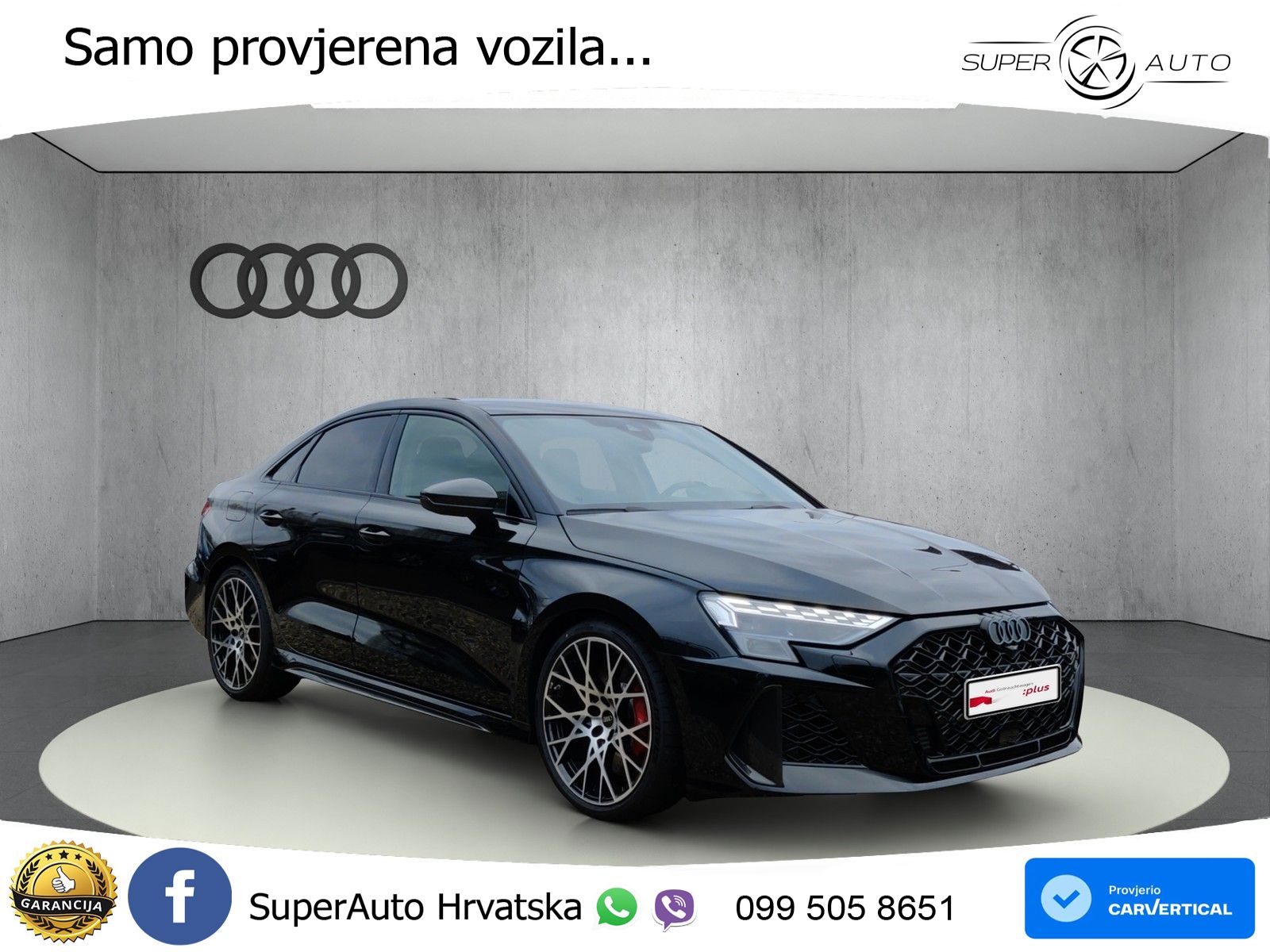 Audi RS3 Sedan 2.5 TFSI (400 KS) quattro S tronic