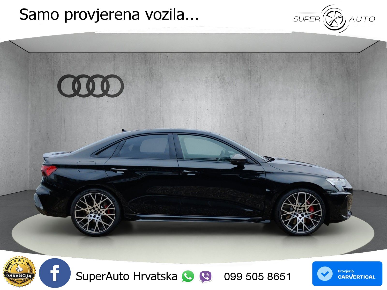 Audi RS3 Sedan 2.5 TFSI (400 KS) quattro S tronic