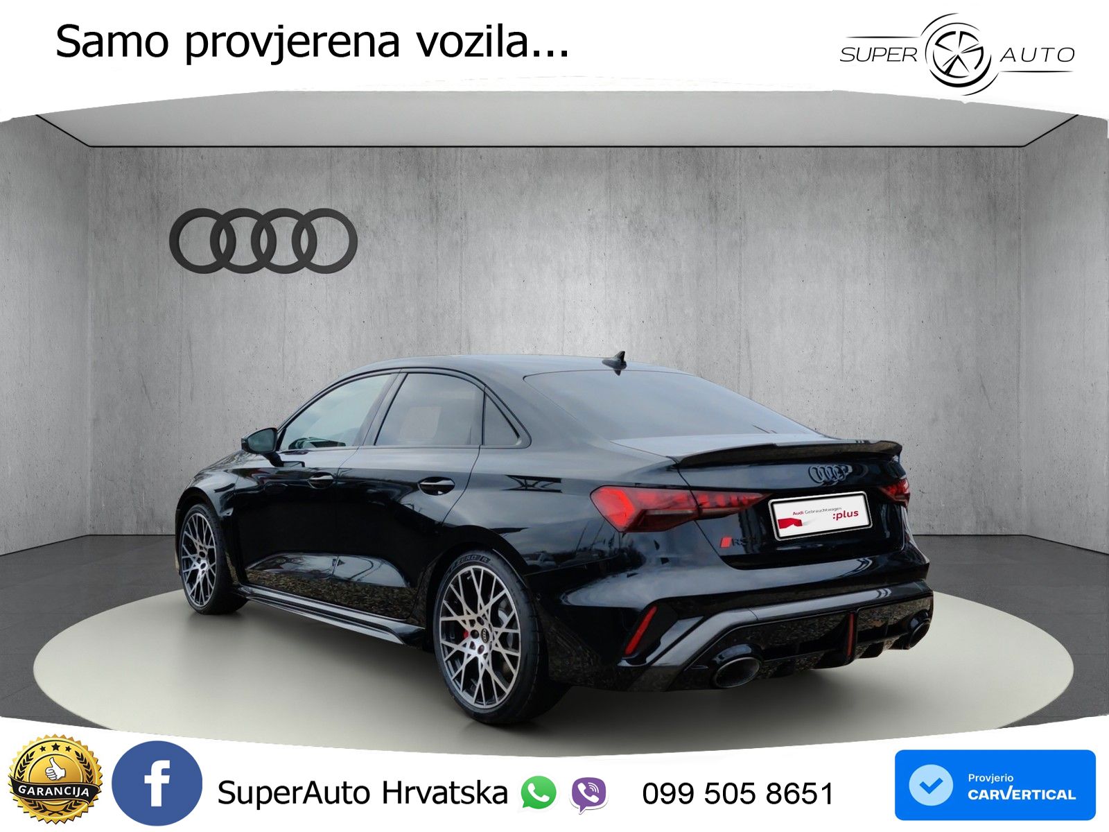 Audi RS3 Sedan 2.5 TFSI (400 KS) quattro S tronic