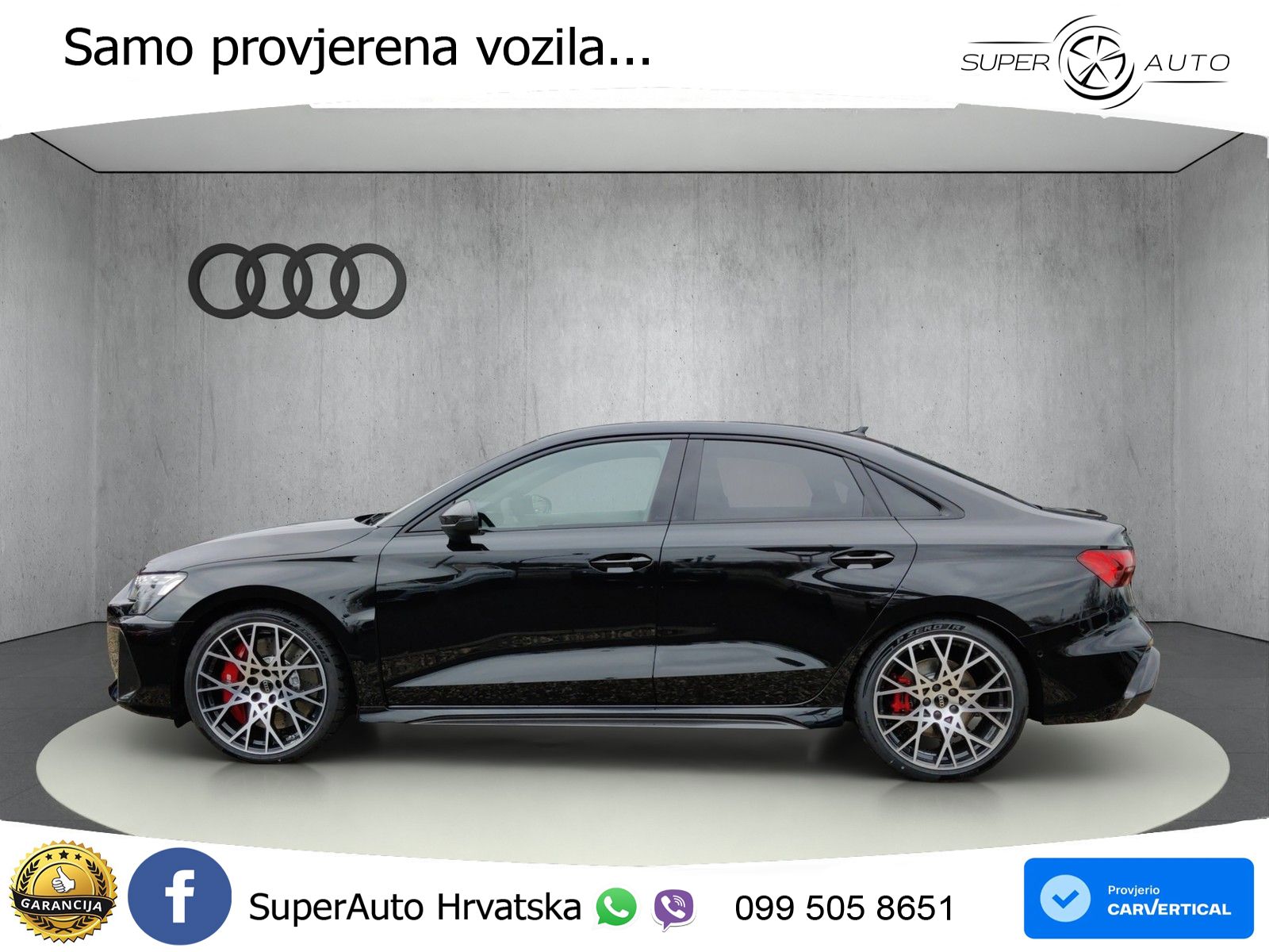 Audi RS3 Sedan 2.5 TFSI (400 KS) quattro S tronic