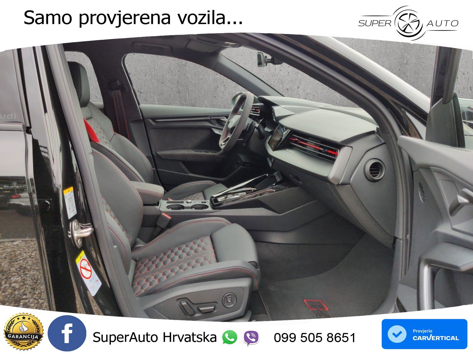 Audi RS3 Sedan 2.5 TFSI (400 KS) quattro S tronic