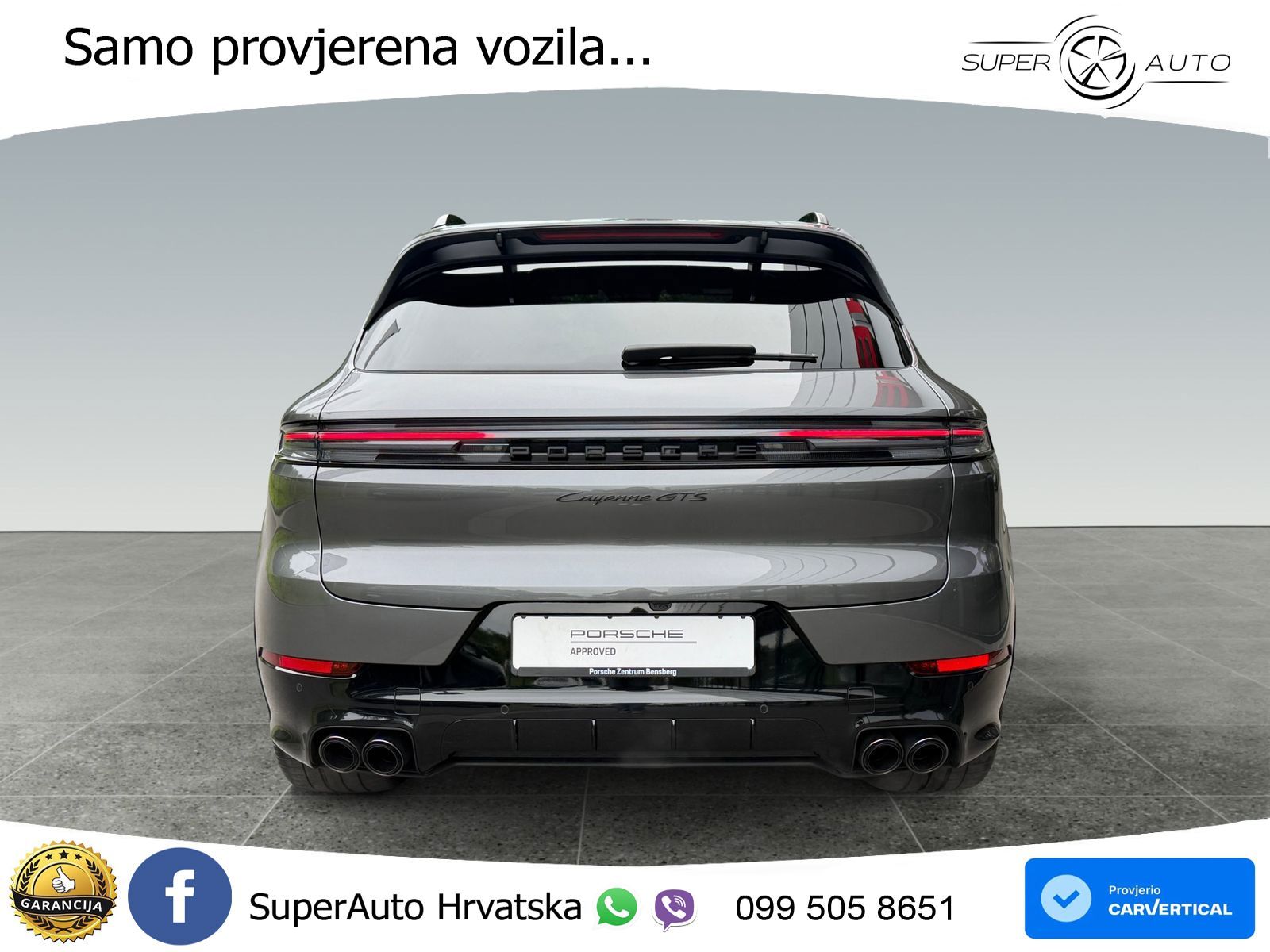 Porsche Cayenne GTS 4.0 V8 (500 KS) Tiptronic S