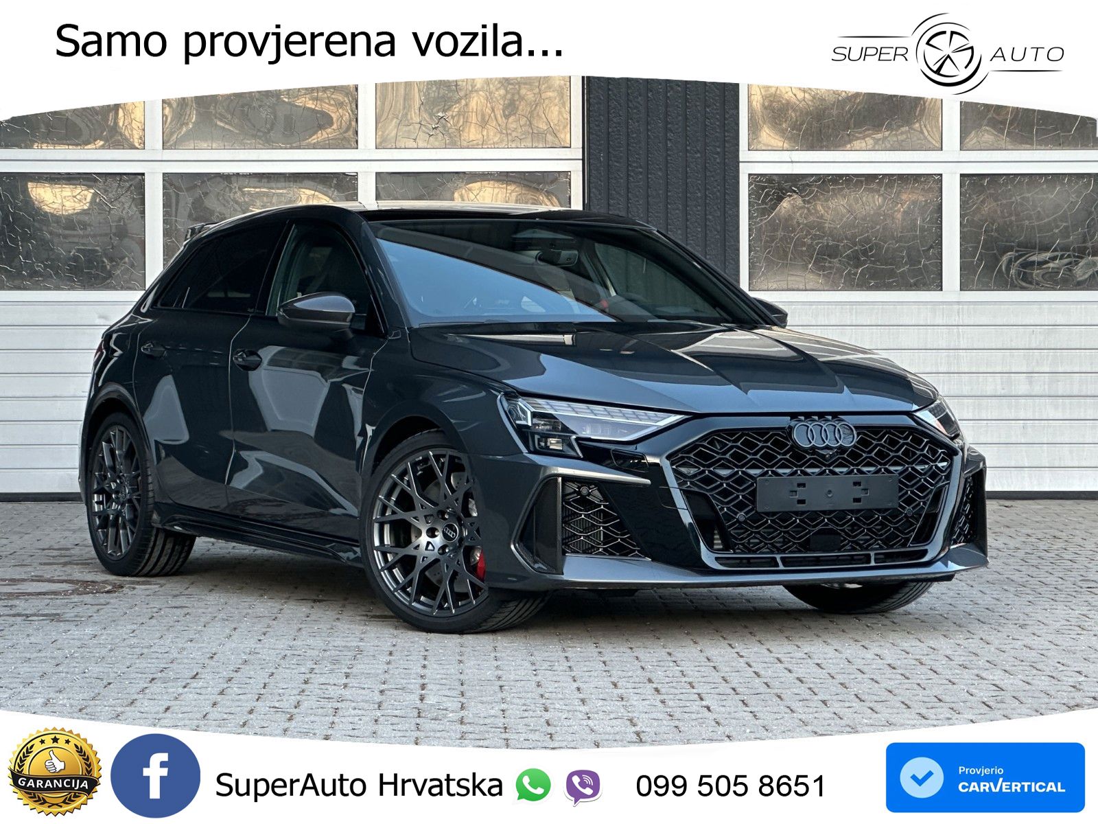 Audi RS3 Sedan 2.5 TFSI (400 KS) quattro S tronic LED+GR SJED+ACC