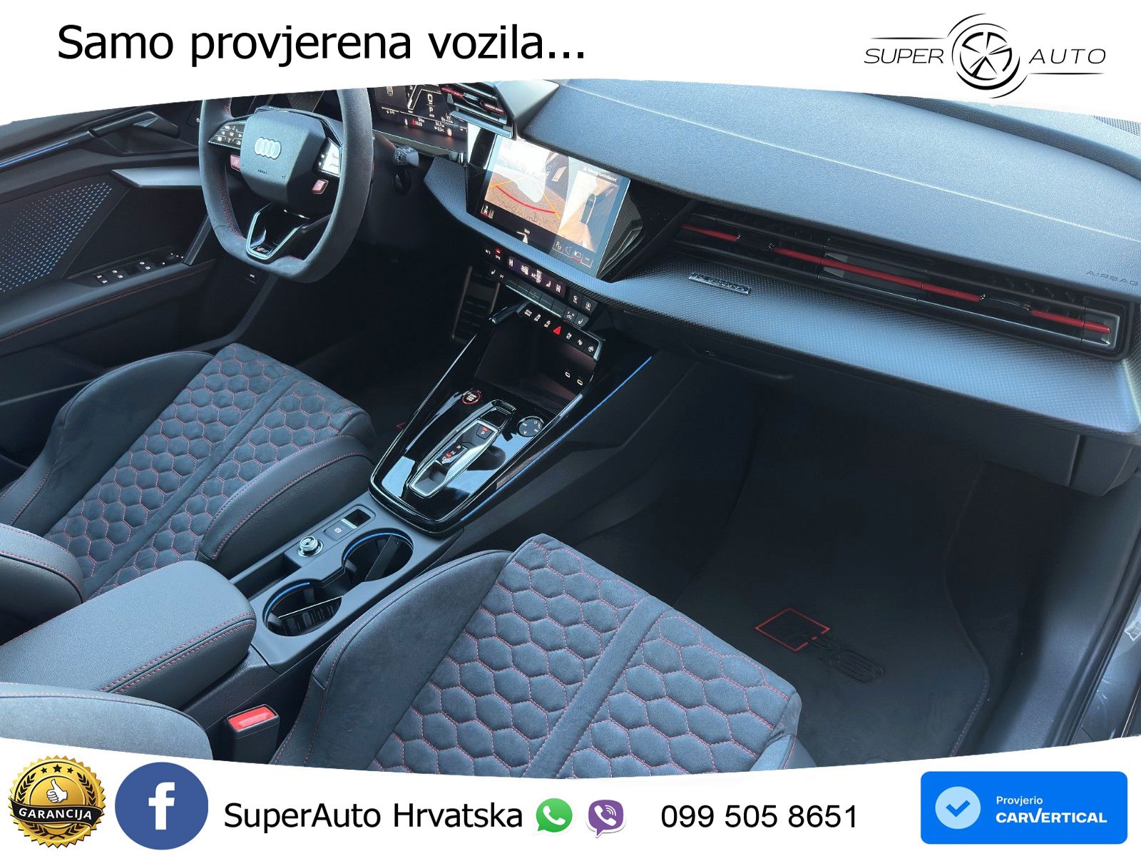 Audi RS3 Sedan 2.5 TFSI (400 KS) quattro S tronic LED+GR SJED+ACC