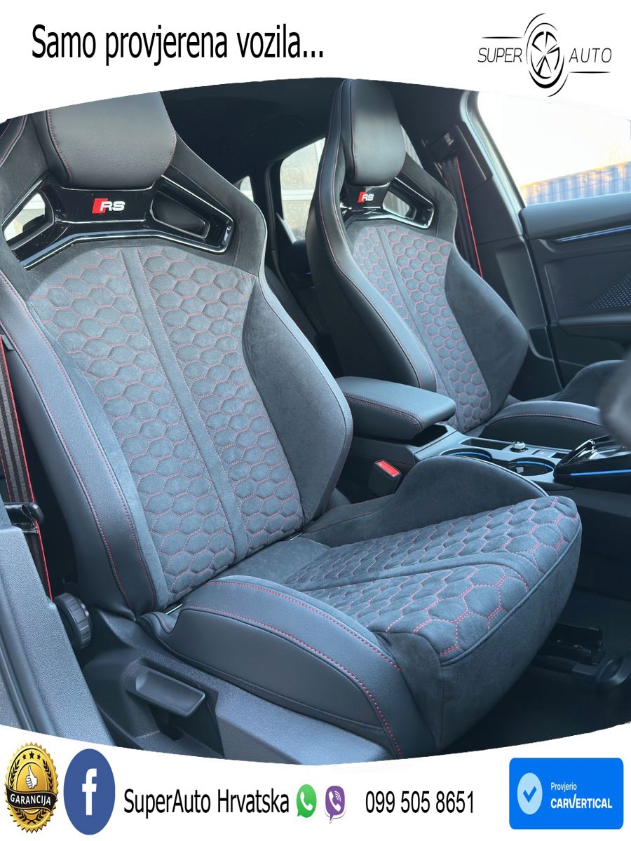 Audi RS3 Sedan 2.5 TFSI (400 KS) quattro S tronic LED+GR SJED+ACC
