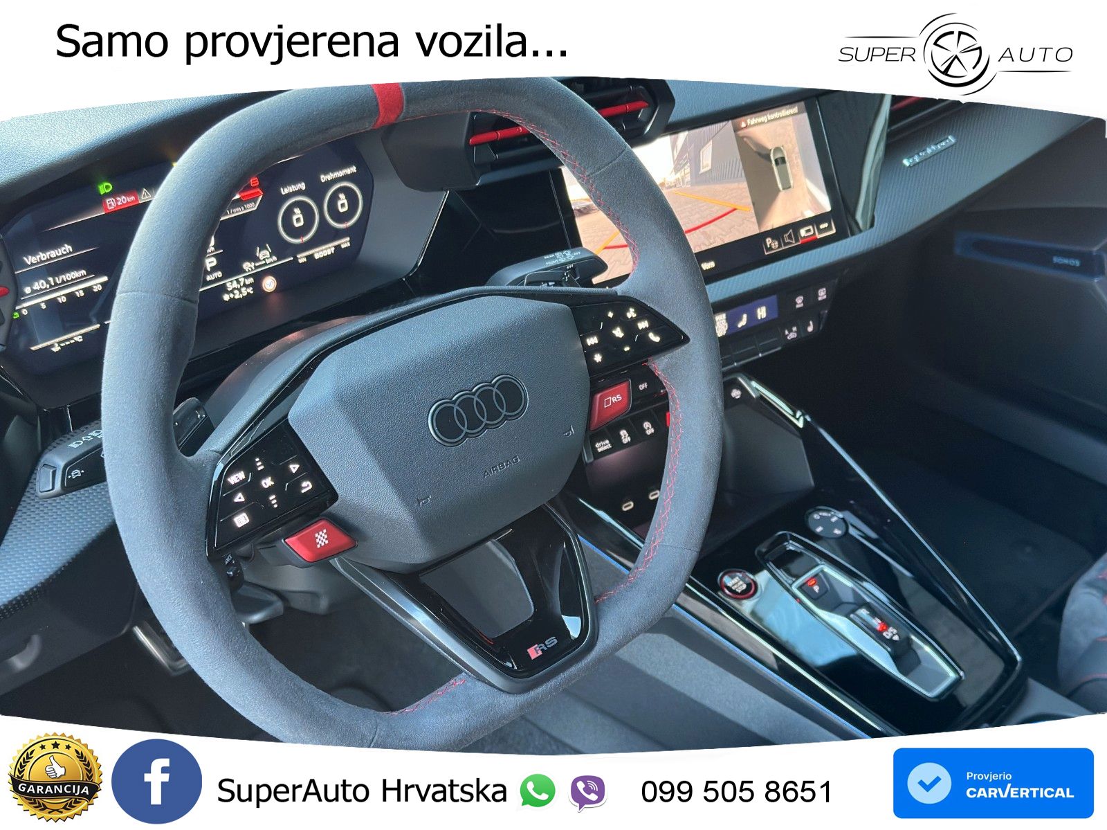 Audi RS3 Sedan 2.5 TFSI (400 KS) quattro S tronic LED+GR SJED+ACC