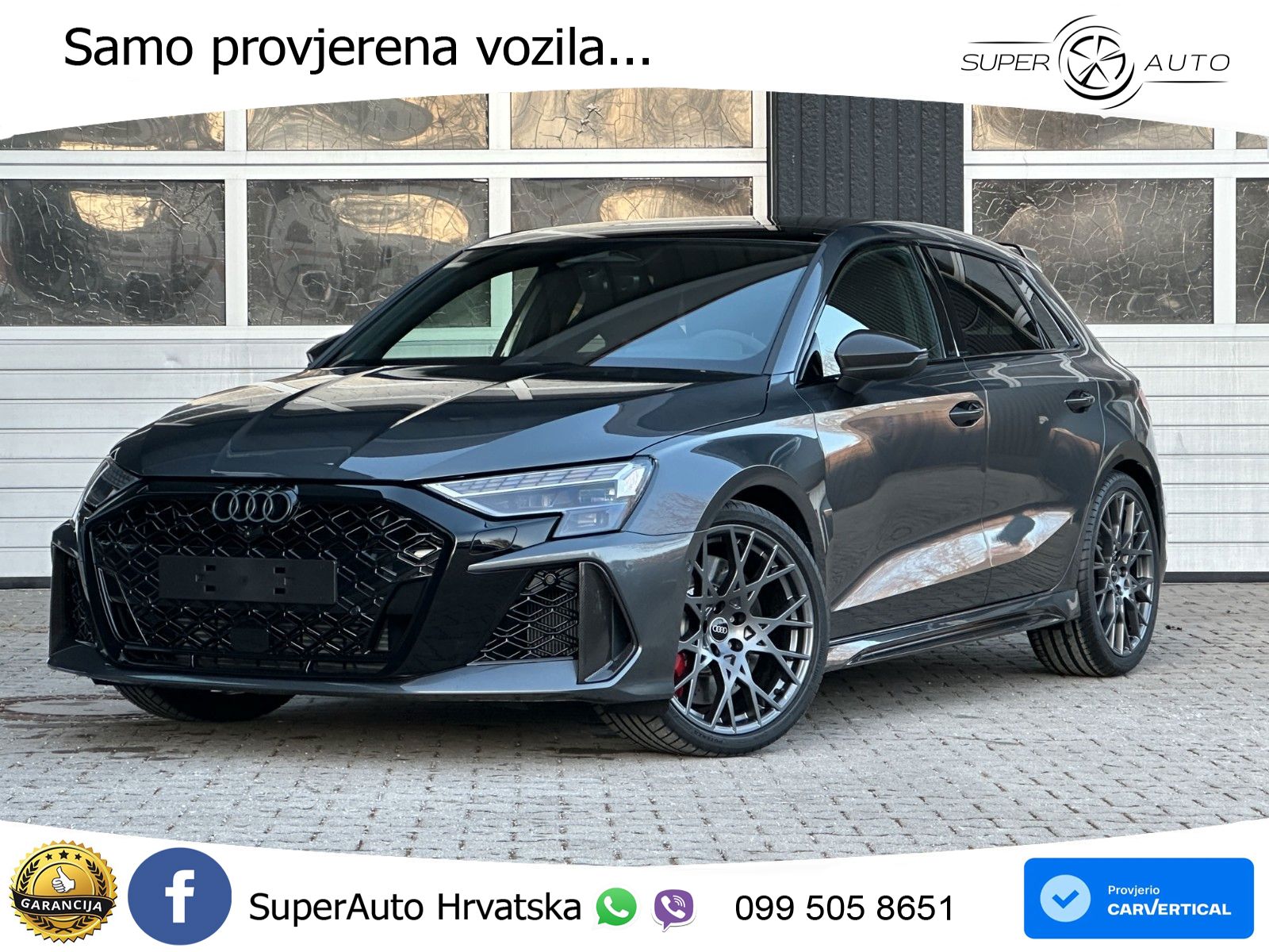 Audi RS3 Sedan 2.5 TFSI (400 KS) quattro S tronic LED+GR SJED+ACC