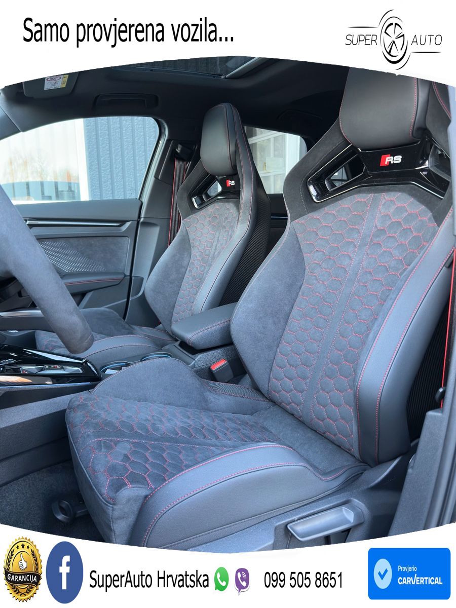 Audi RS3 Sedan 2.5 TFSI (400 KS) quattro S tronic LED+GR SJED+ACC