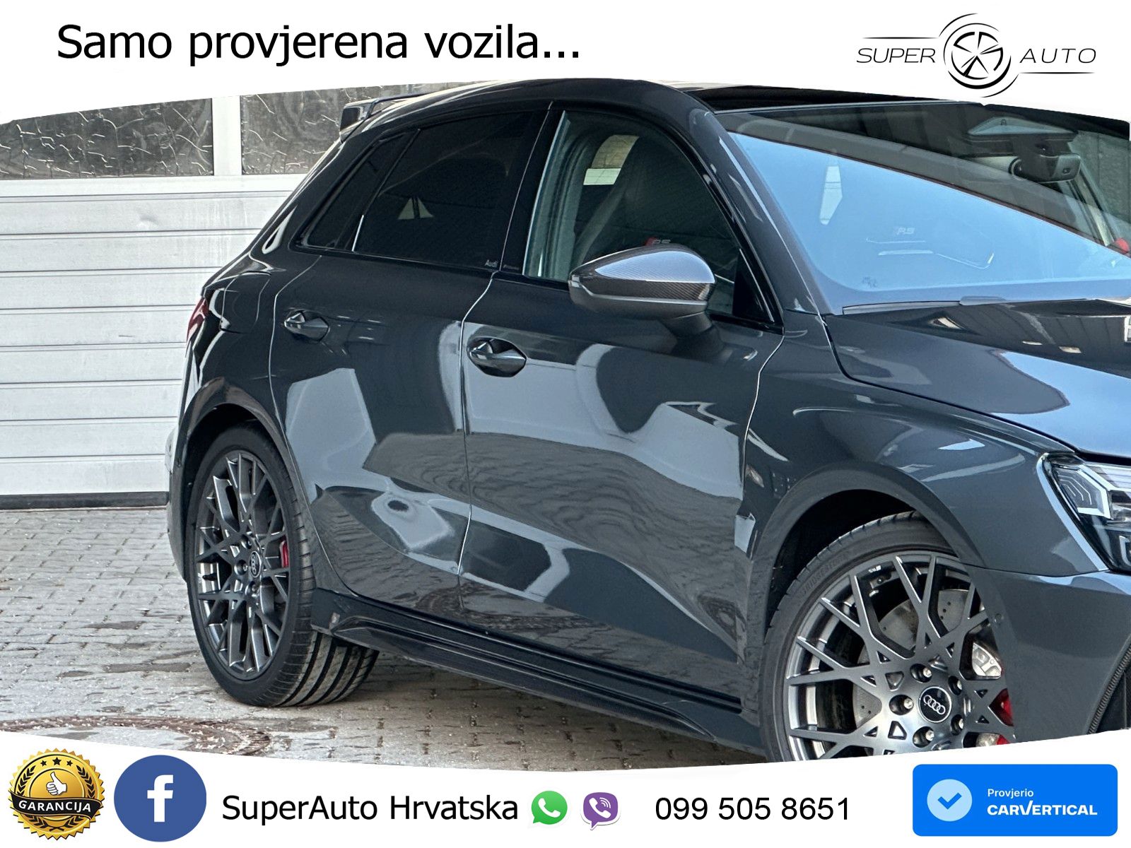 Audi RS3 Sedan 2.5 TFSI (400 KS) quattro S tronic LED+GR SJED+ACC