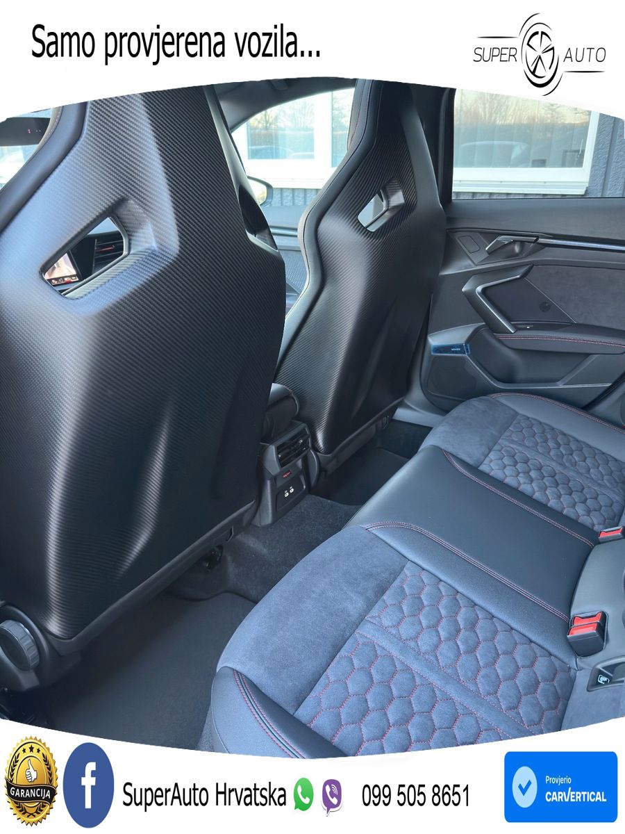 Audi RS3 Sedan 2.5 TFSI (400 KS) quattro S tronic LED+GR SJED+ACC