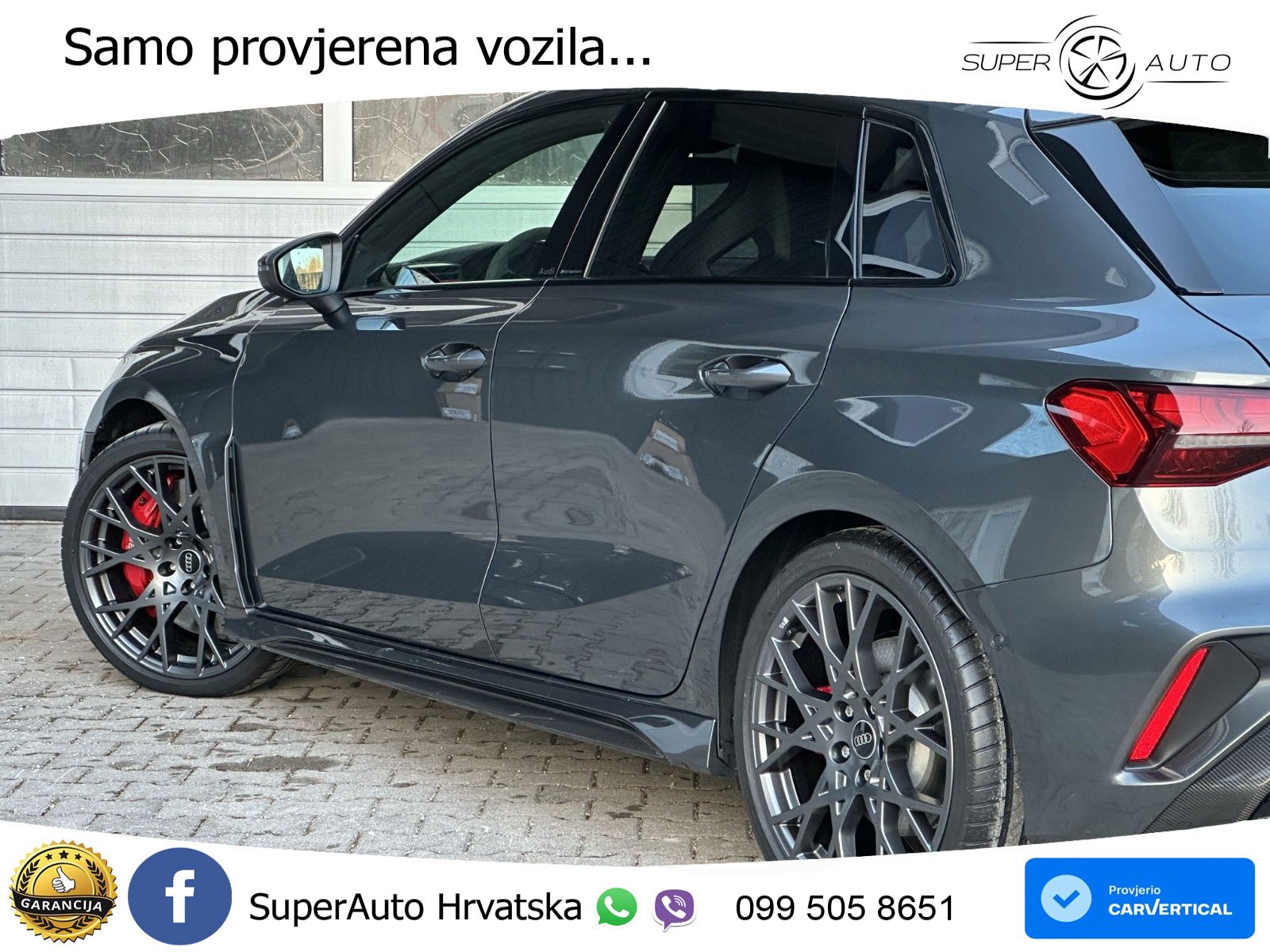 Audi RS3 Sedan 2.5 TFSI (400 KS) quattro S tronic LED+GR SJED+ACC