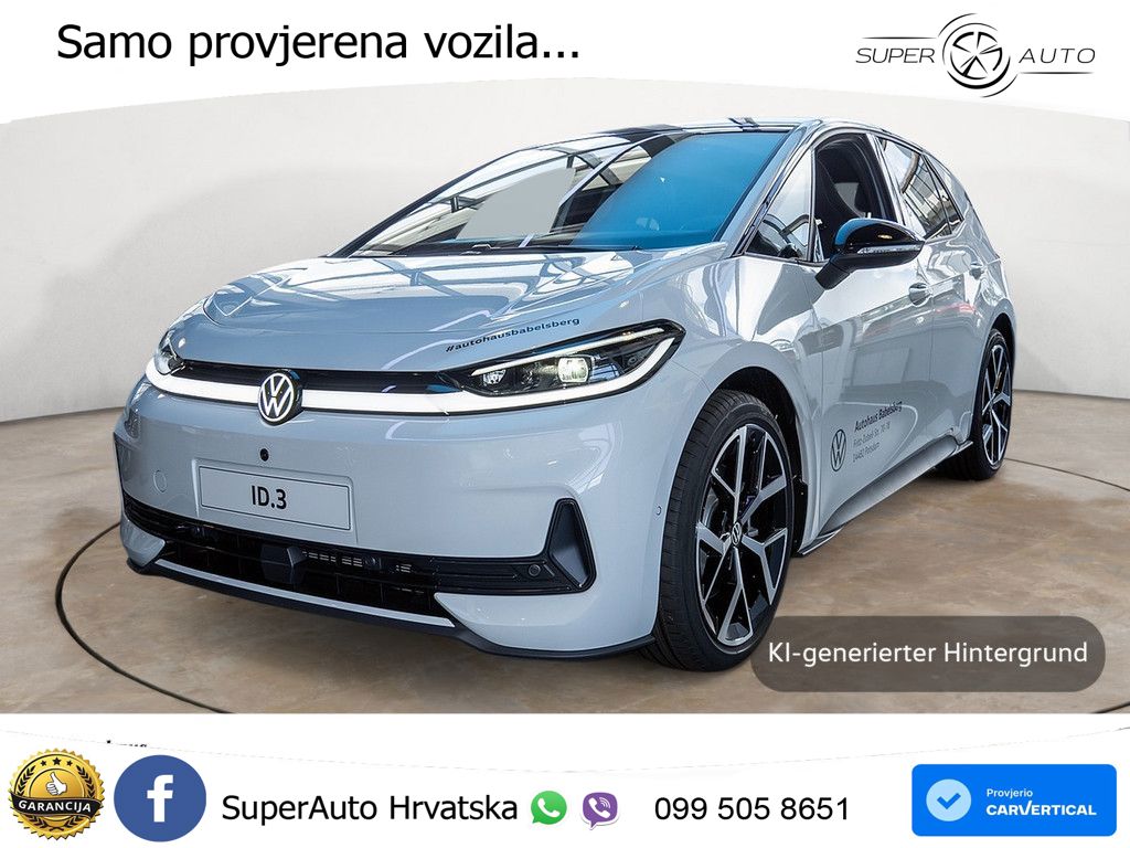Volkswagen ID.3 79 kWh (231 KS) LED+GR SJED+ACC