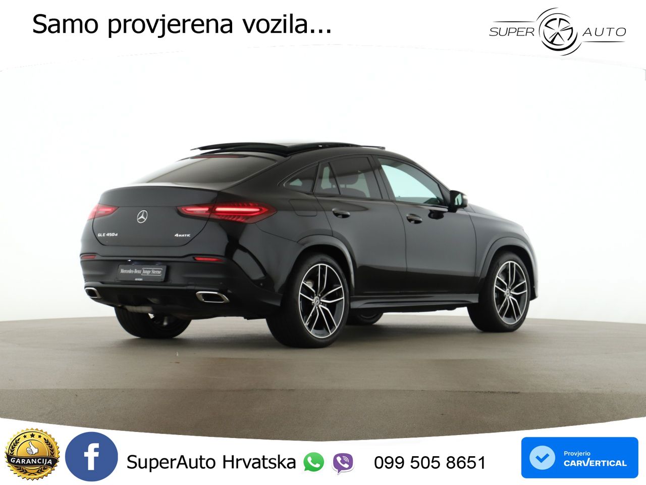 Mercedes GLE 450d (367 KS) EQ Boost 4MATIC 9G-TRONIC AMG LED+GR SJED+ACC