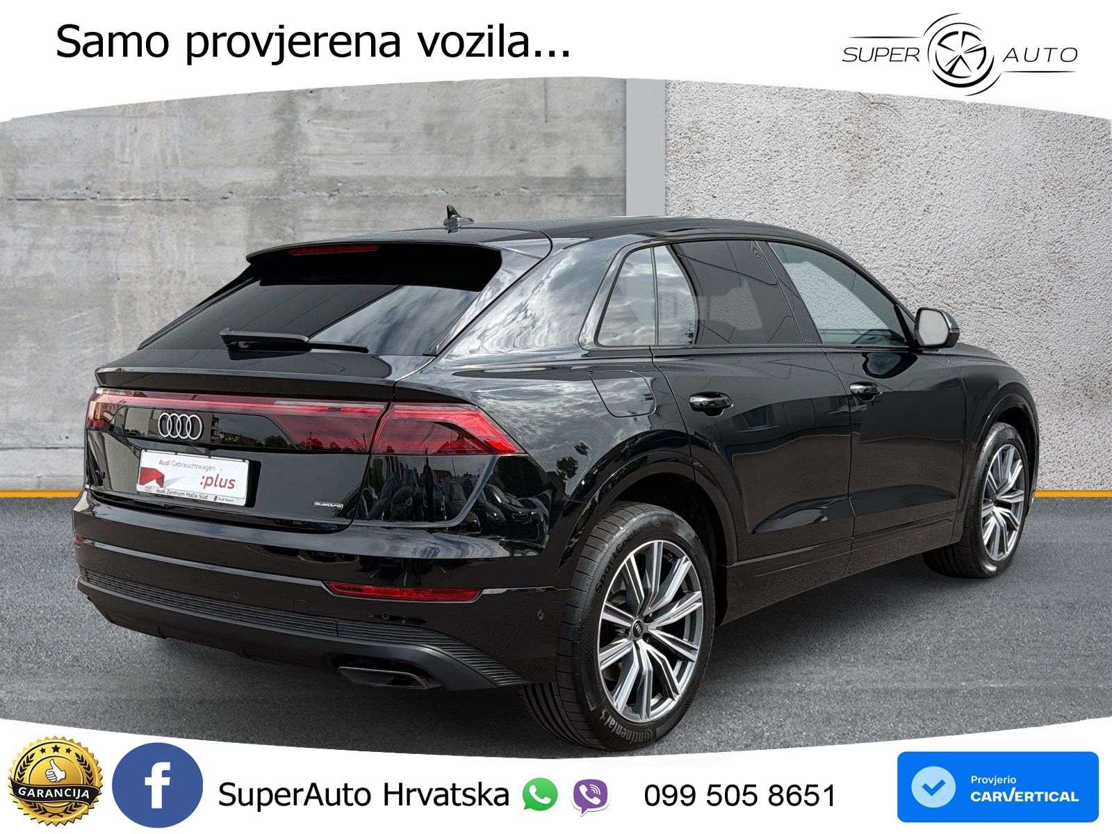 Audi Q8 50 TDI V6 (286 KS) quattro Tiptronic