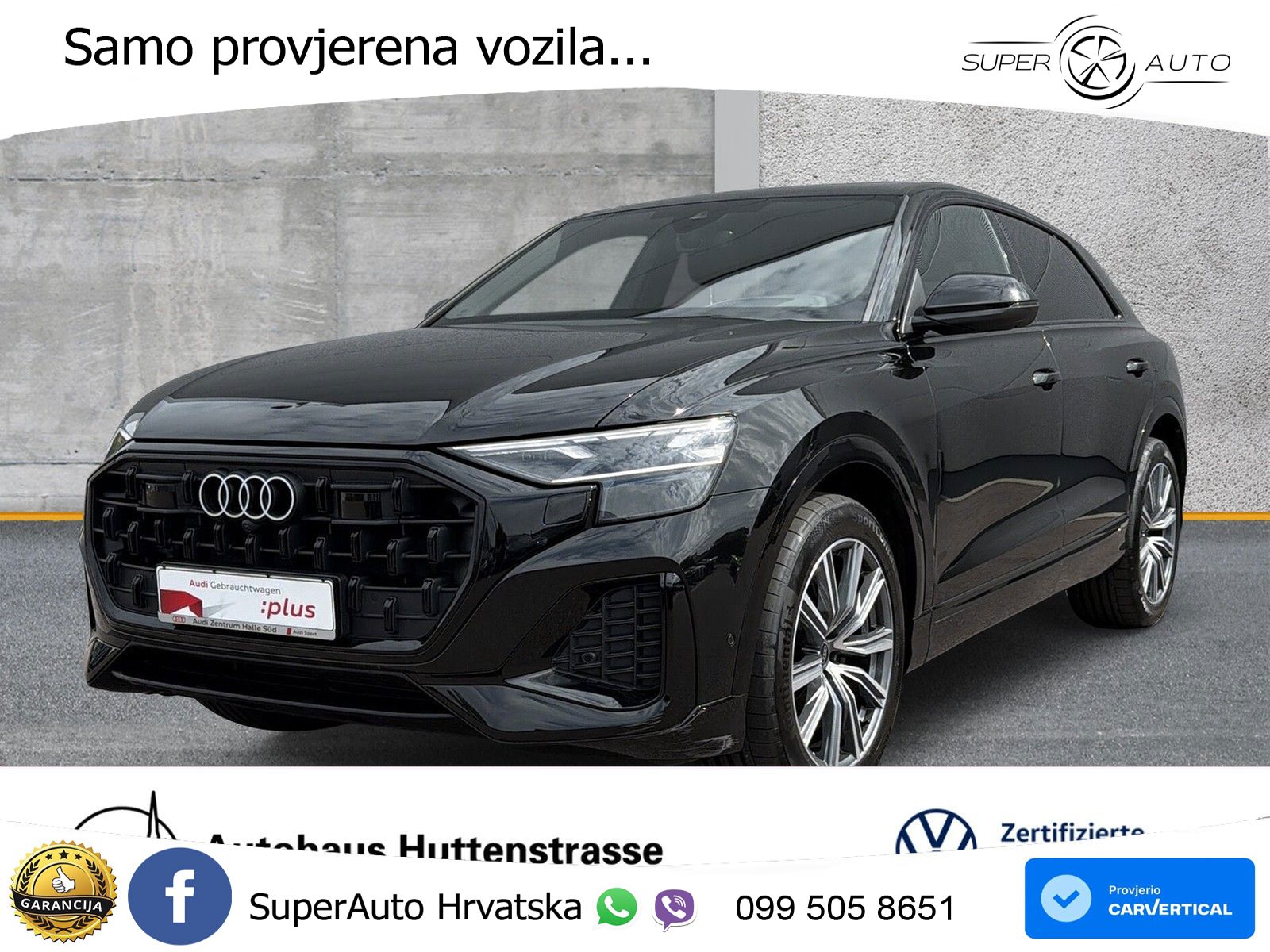 Audi Q8 50 TDI V6 (286 KS) quattro Tiptronic