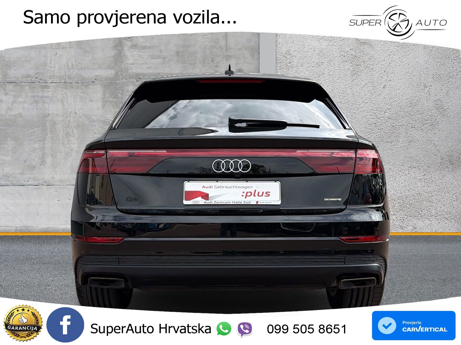 Audi Q8 50 TDI V6 (286 KS) quattro Tiptronic