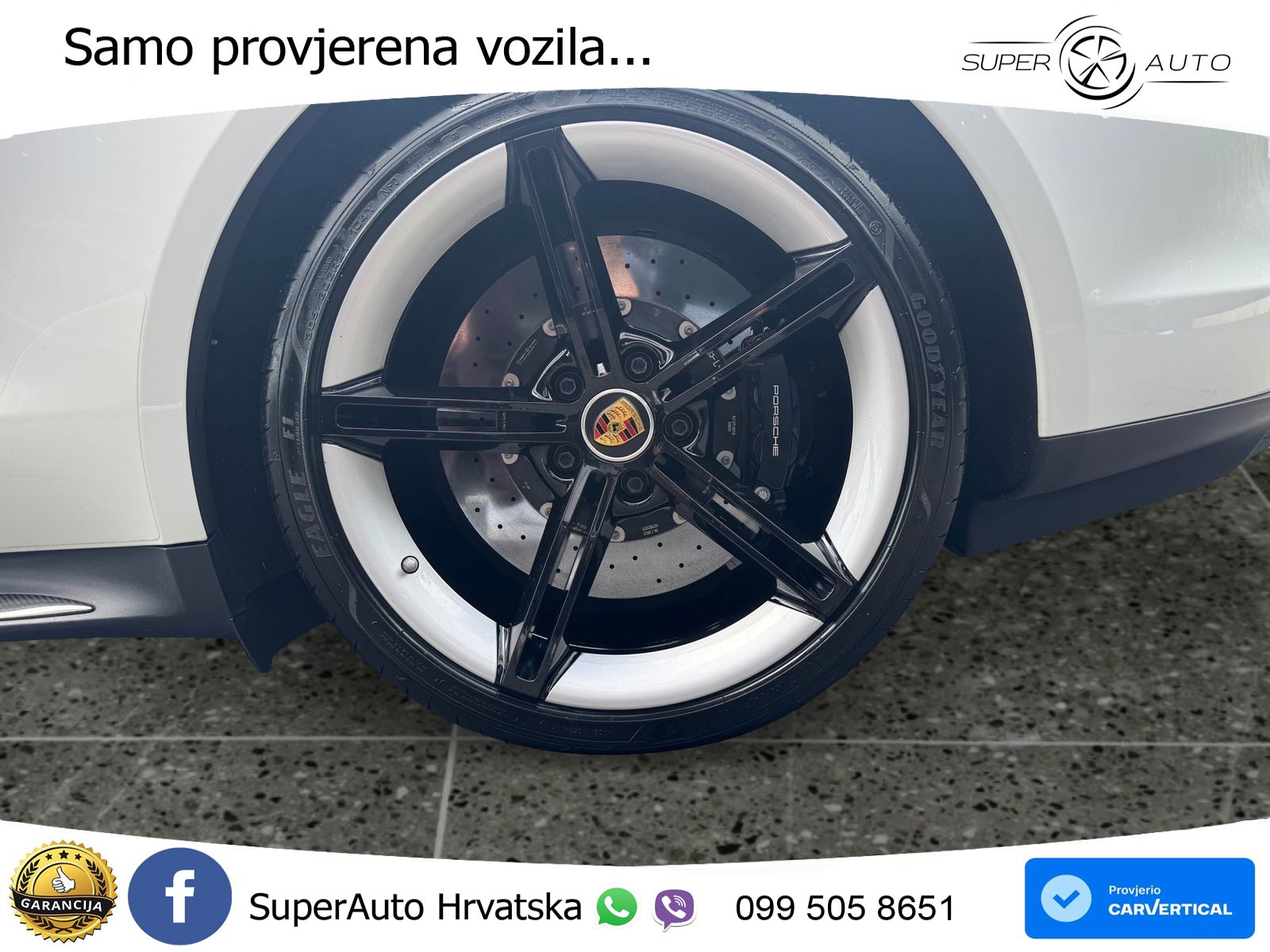 Porsche Taycan Turbo S 93.4 kWh (761 KS)