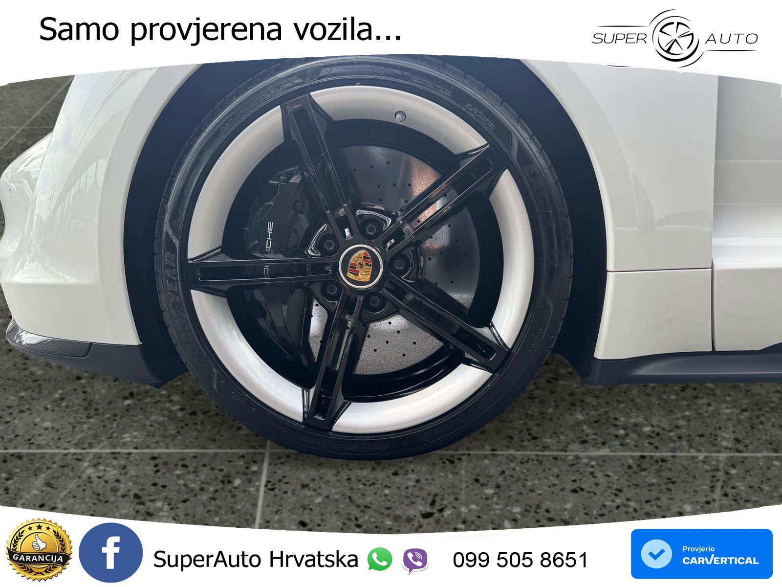 Porsche Taycan Turbo S 93.4 kWh (761 KS)