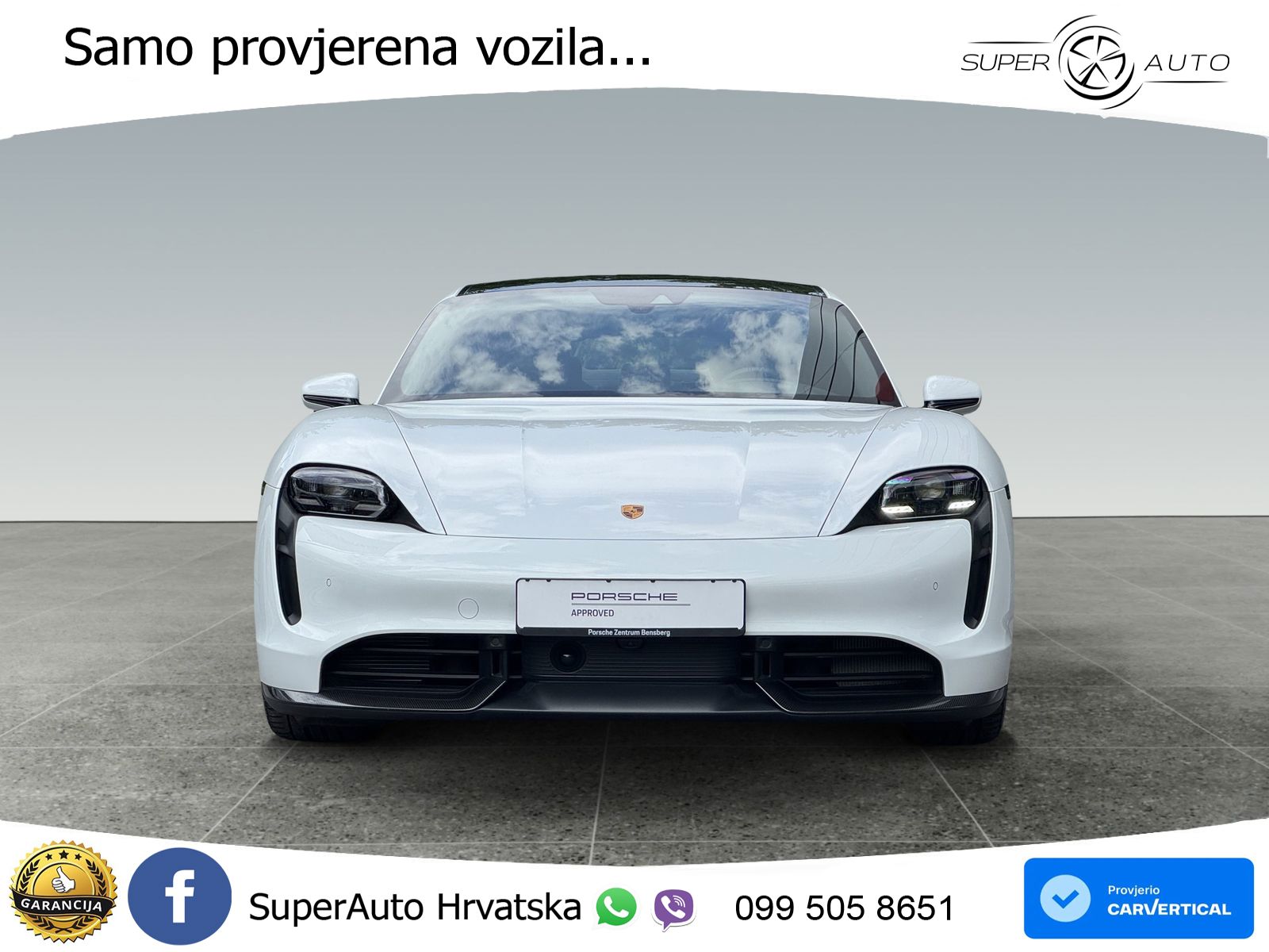 Porsche Taycan Turbo S 93.4 kWh (761 KS)