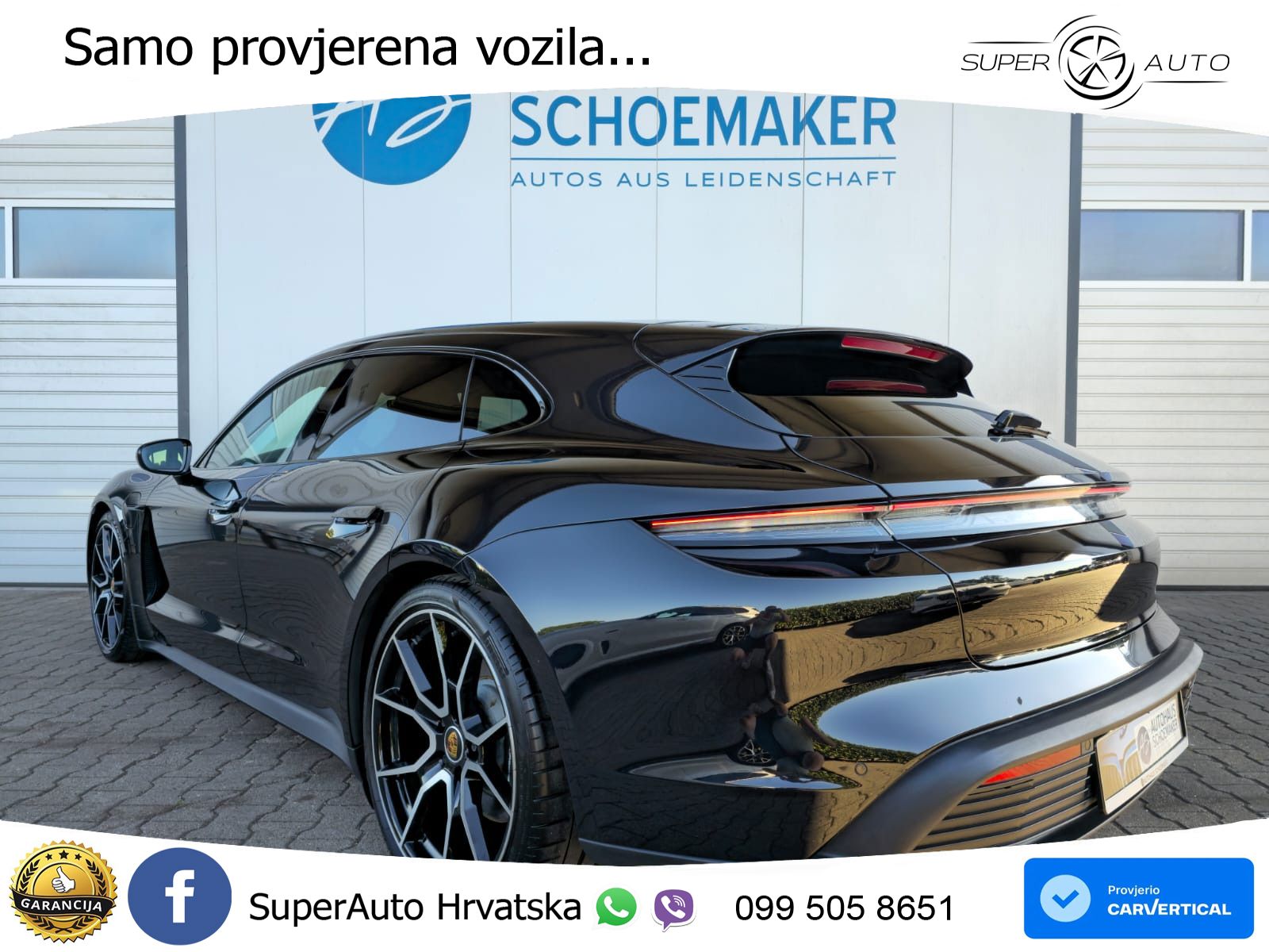 Porsche Taycan Sport Turismo Performance 79.2 kWh (408 KS)