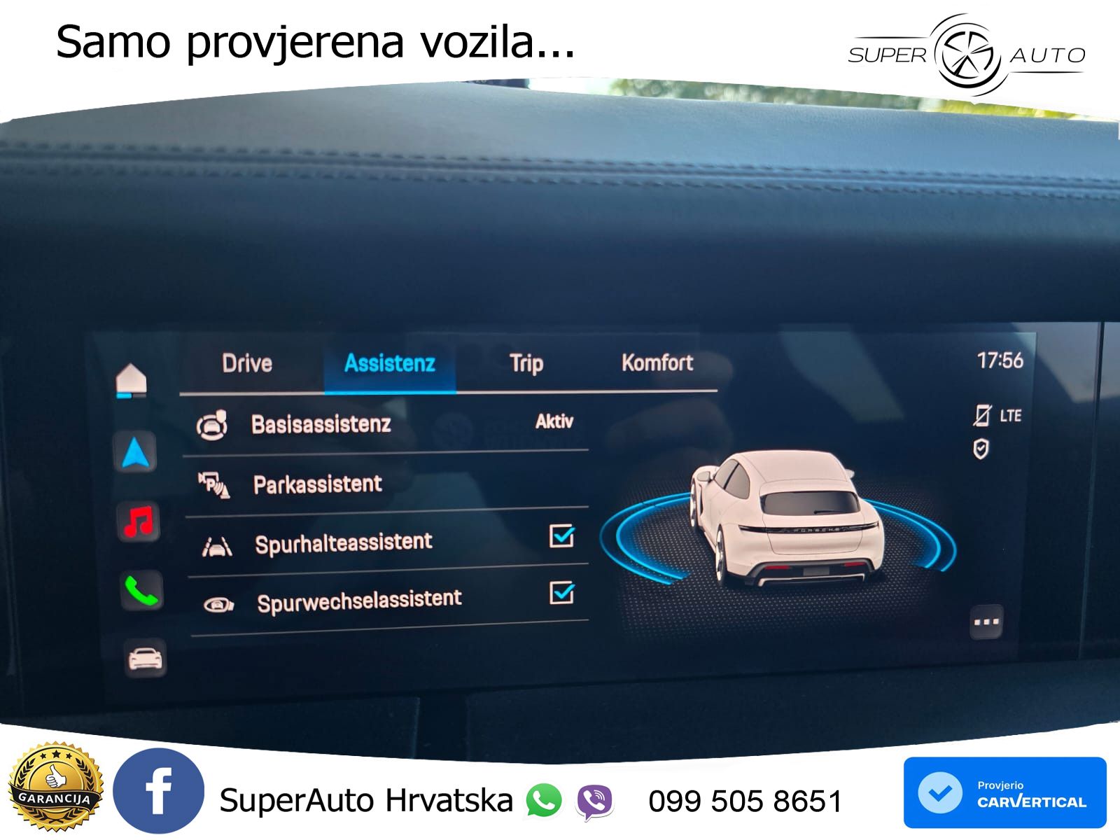 Porsche Taycan Sport Turismo Performance 79.2 kWh (408 KS)