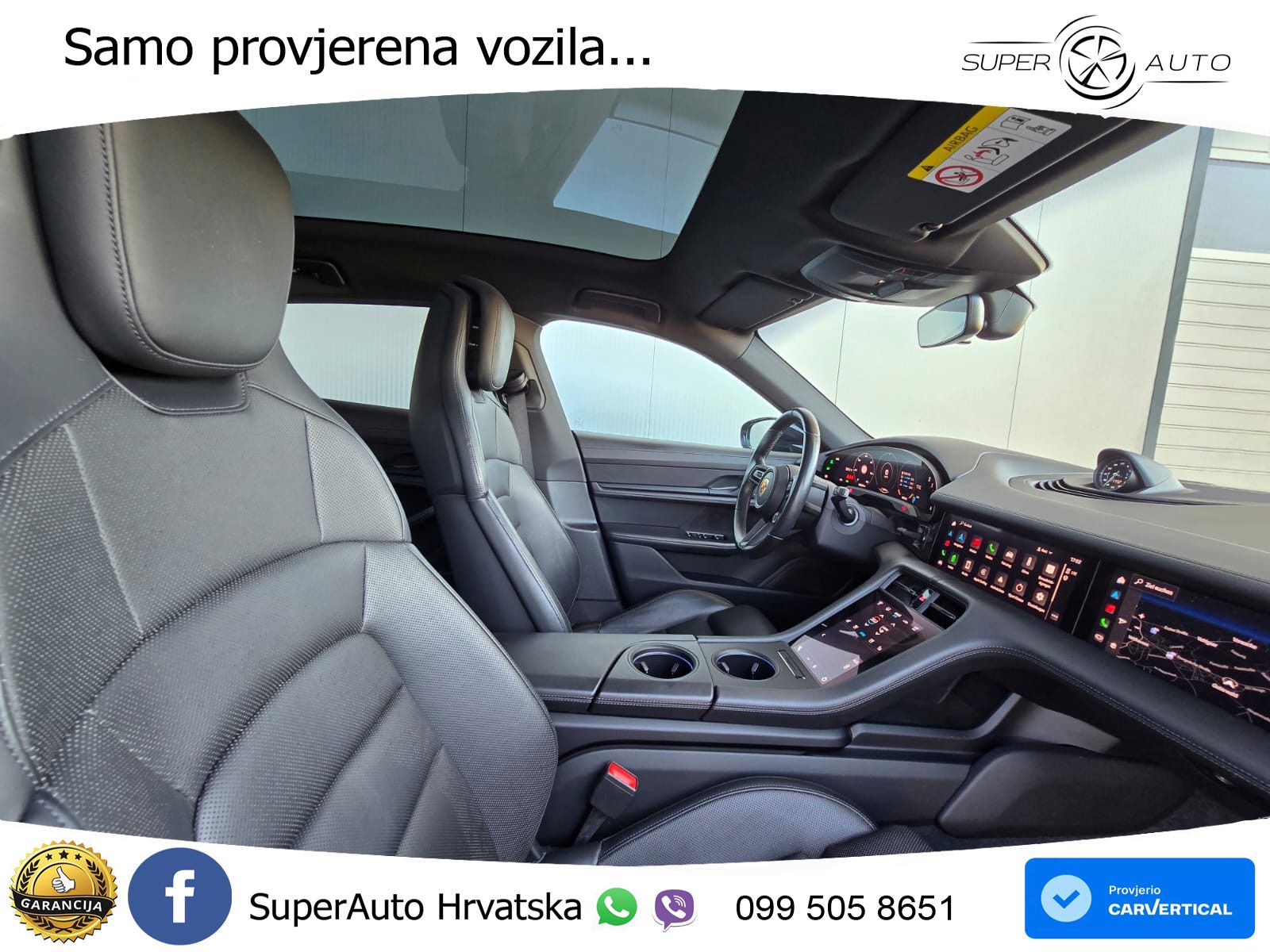 Porsche Taycan Sport Turismo Performance 79.2 kWh (408 KS)
