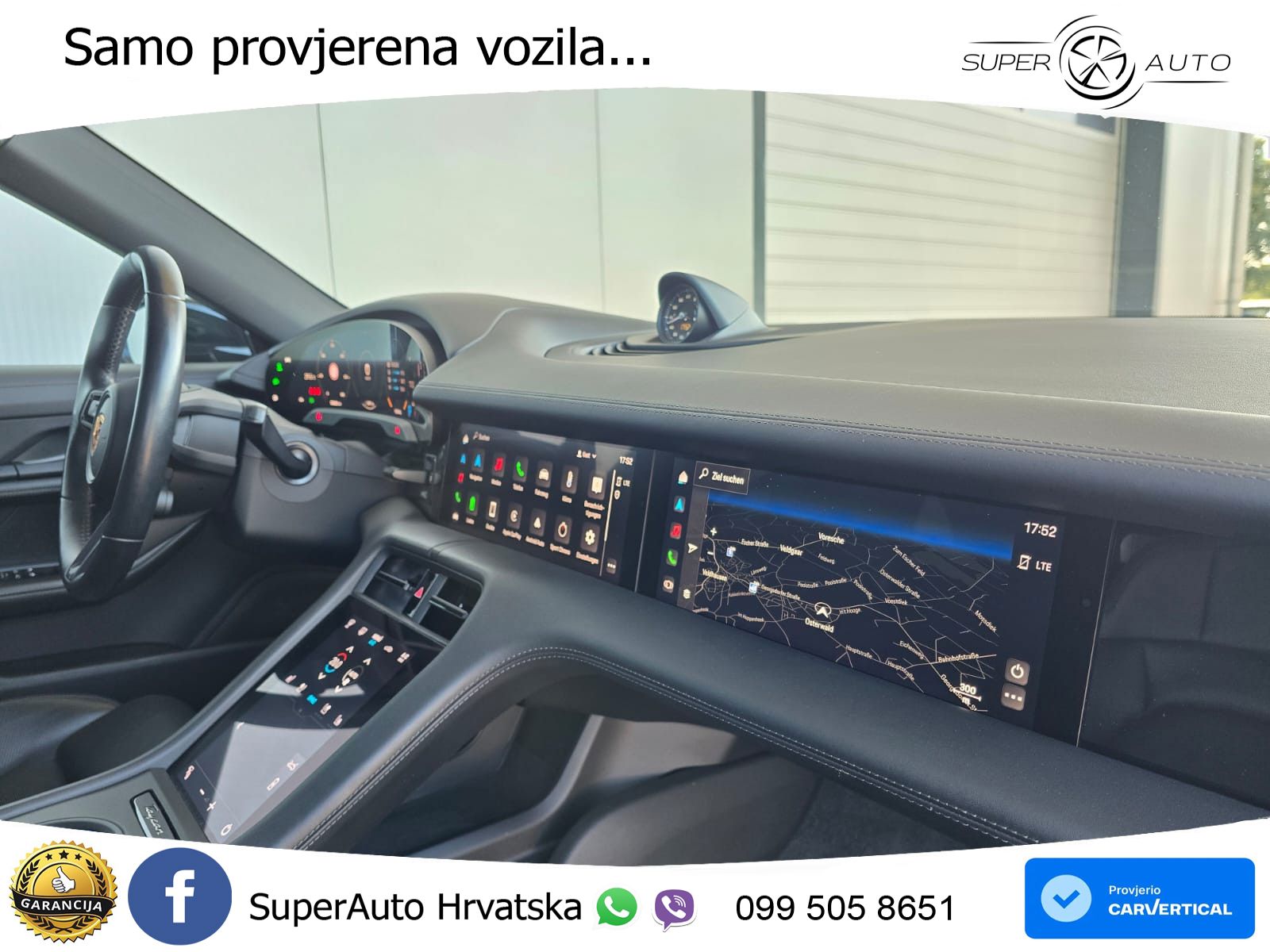 Porsche Taycan Sport Turismo Performance 79.2 kWh (408 KS)