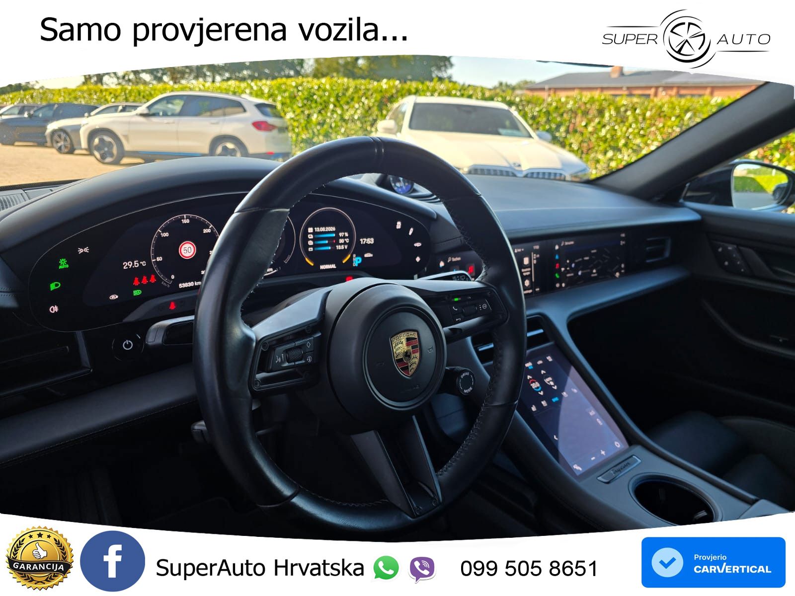 Porsche Taycan Sport Turismo Performance 79.2 kWh (408 KS)