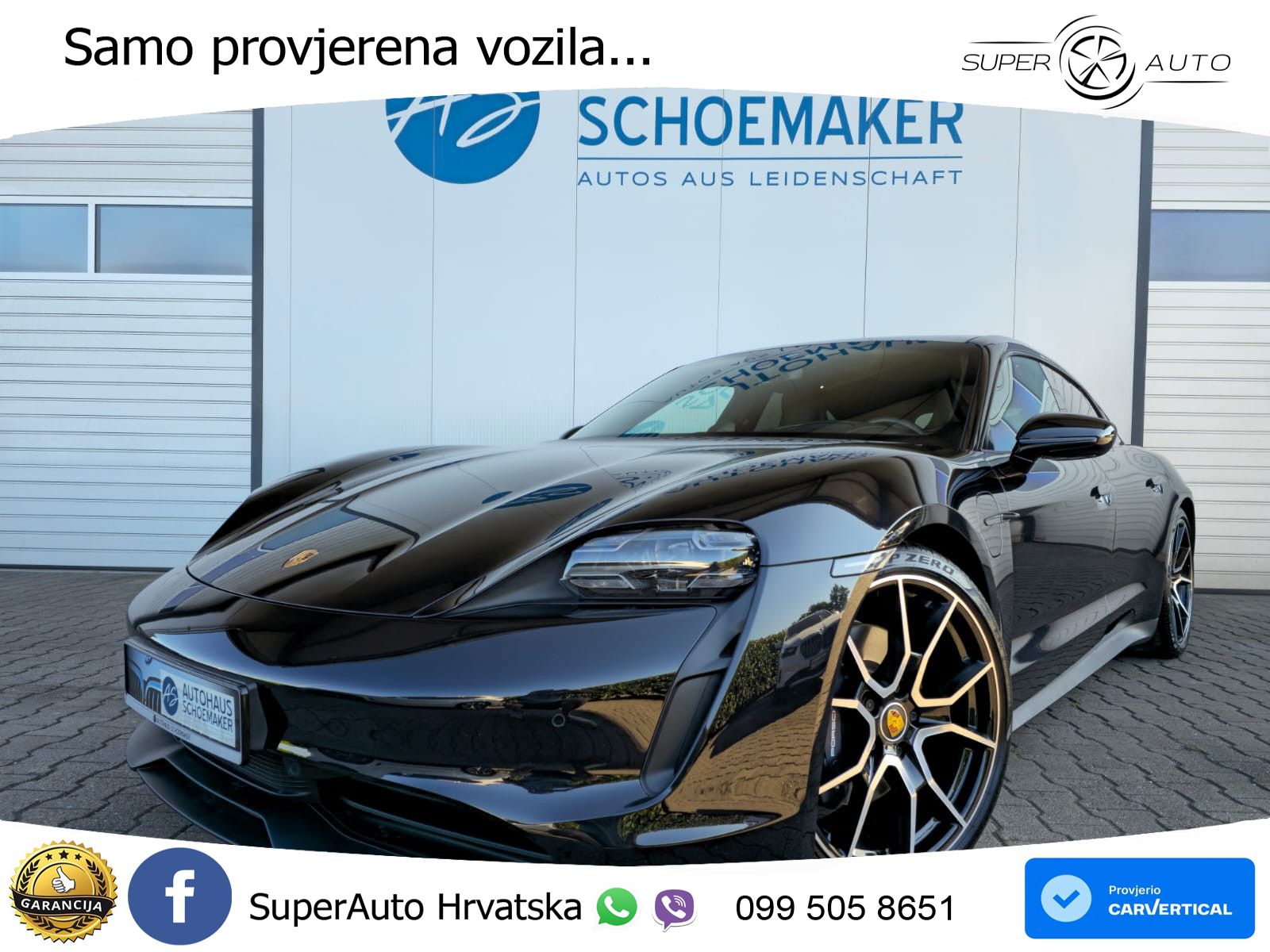 Porsche Taycan Sport Turismo Performance 79.2 kWh (408 KS)