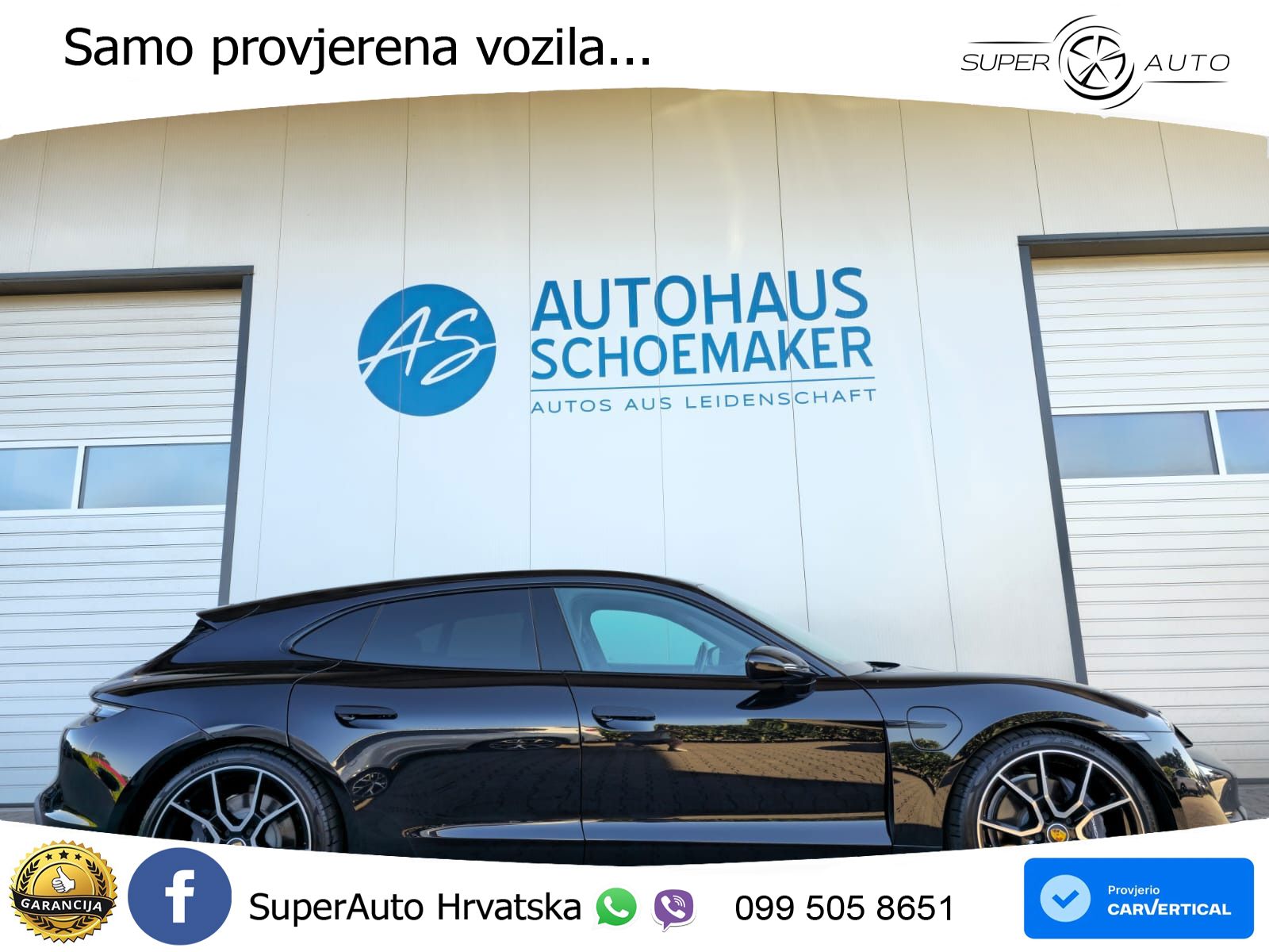 Porsche Taycan Sport Turismo Performance 79.2 kWh (408 KS)
