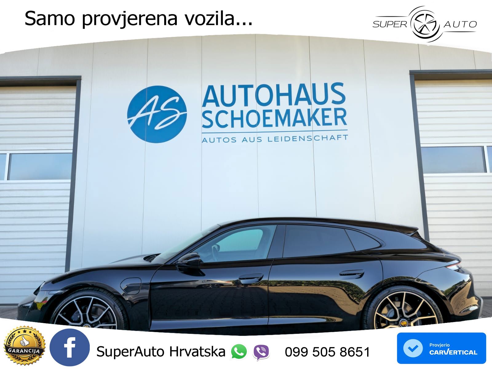 Porsche Taycan Sport Turismo Performance 79.2 kWh (408 KS)