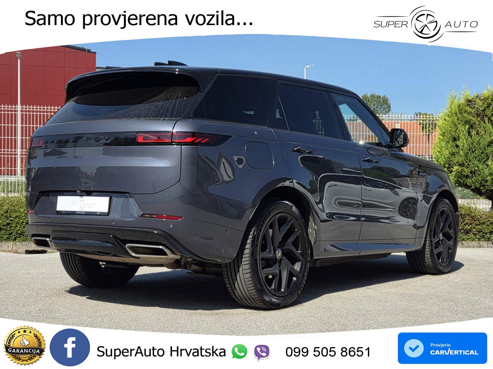 Land Rover Range Rover Sport 3.0 P460e (460 KS) iAWD Automatic LED+GR SJED+ACC
