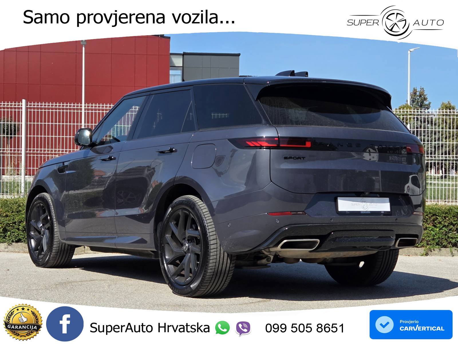 Land Rover Range Rover Sport 3.0 P460e (460 KS) iAWD Automatic LED+GR SJED+ACC