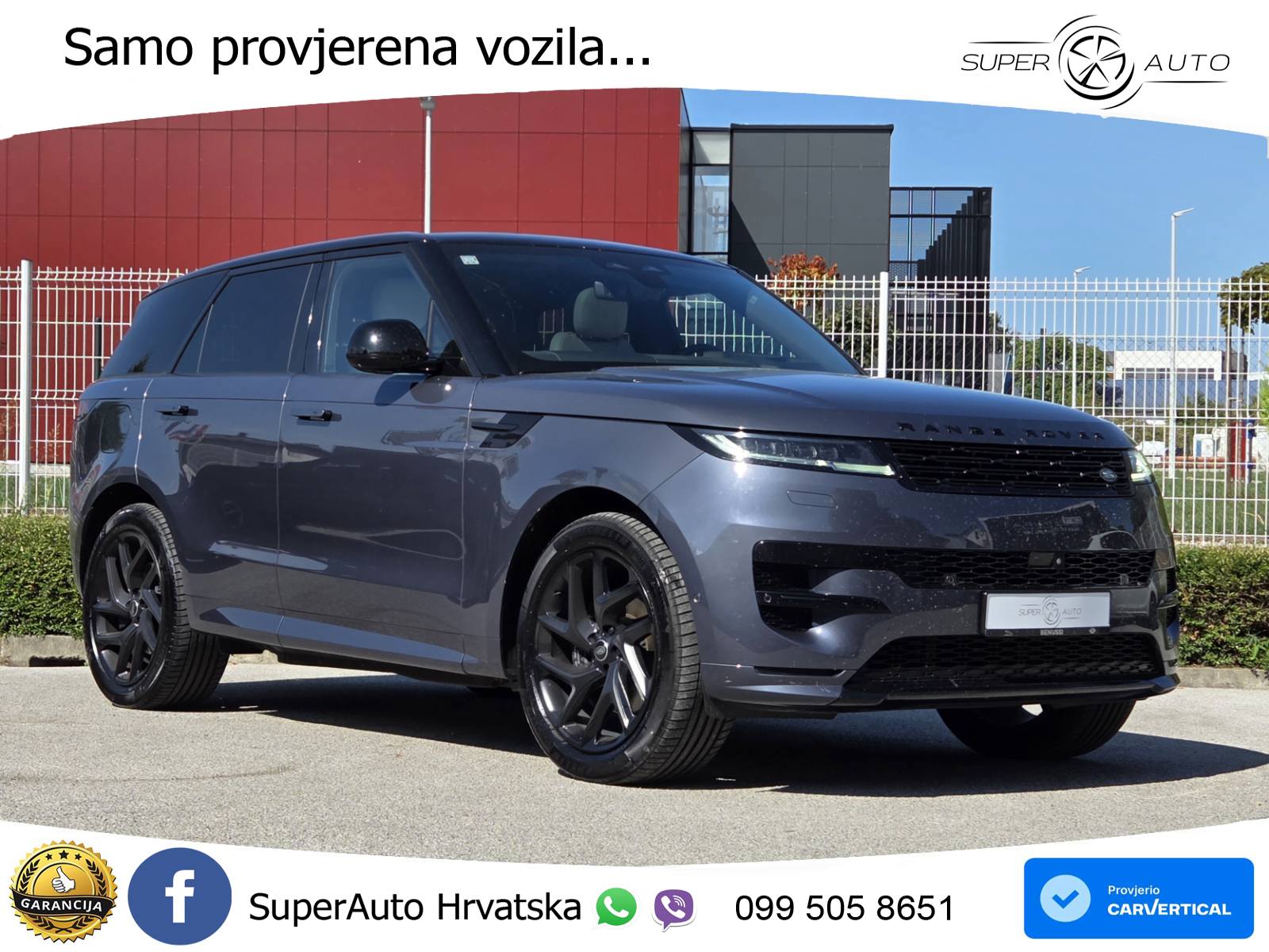 Land Rover Range Rover Sport 3.0 P460e (460 KS) iAWD Automatic LED+GR SJED+ACC