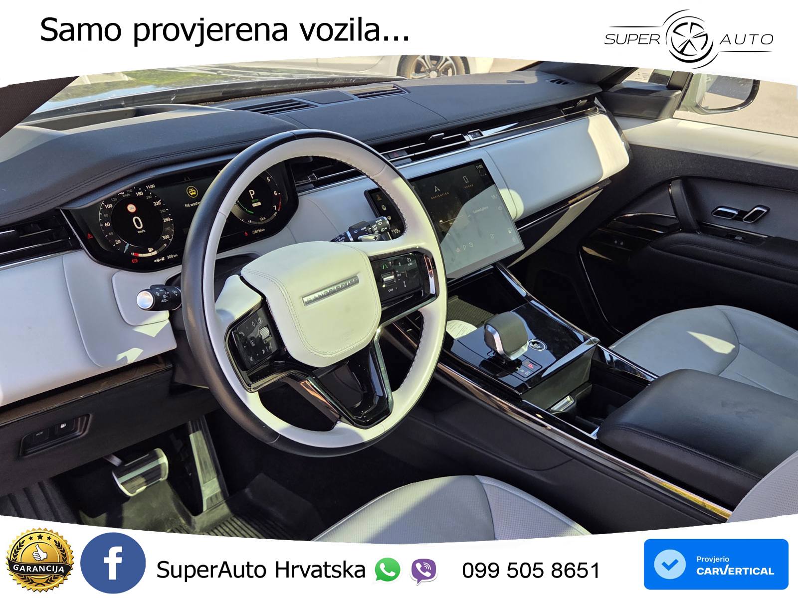 Land Rover Range Rover Sport 3.0 P460e (460 KS) iAWD Automatic LED+GR SJED+ACC
