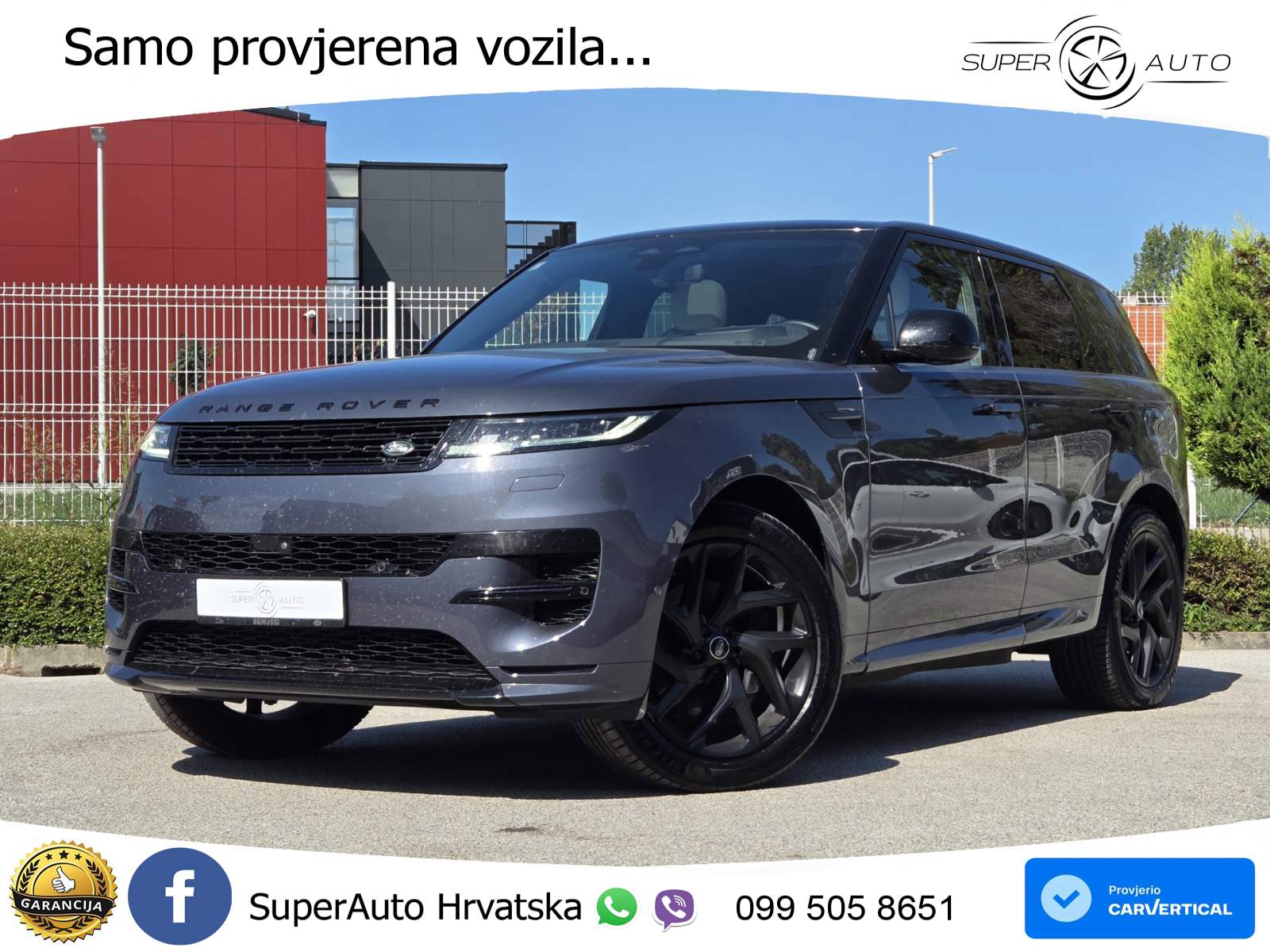 Land Rover Range Rover Sport 3.0 P460e (460 KS) iAWD Automatic LED+GR SJED+ACC