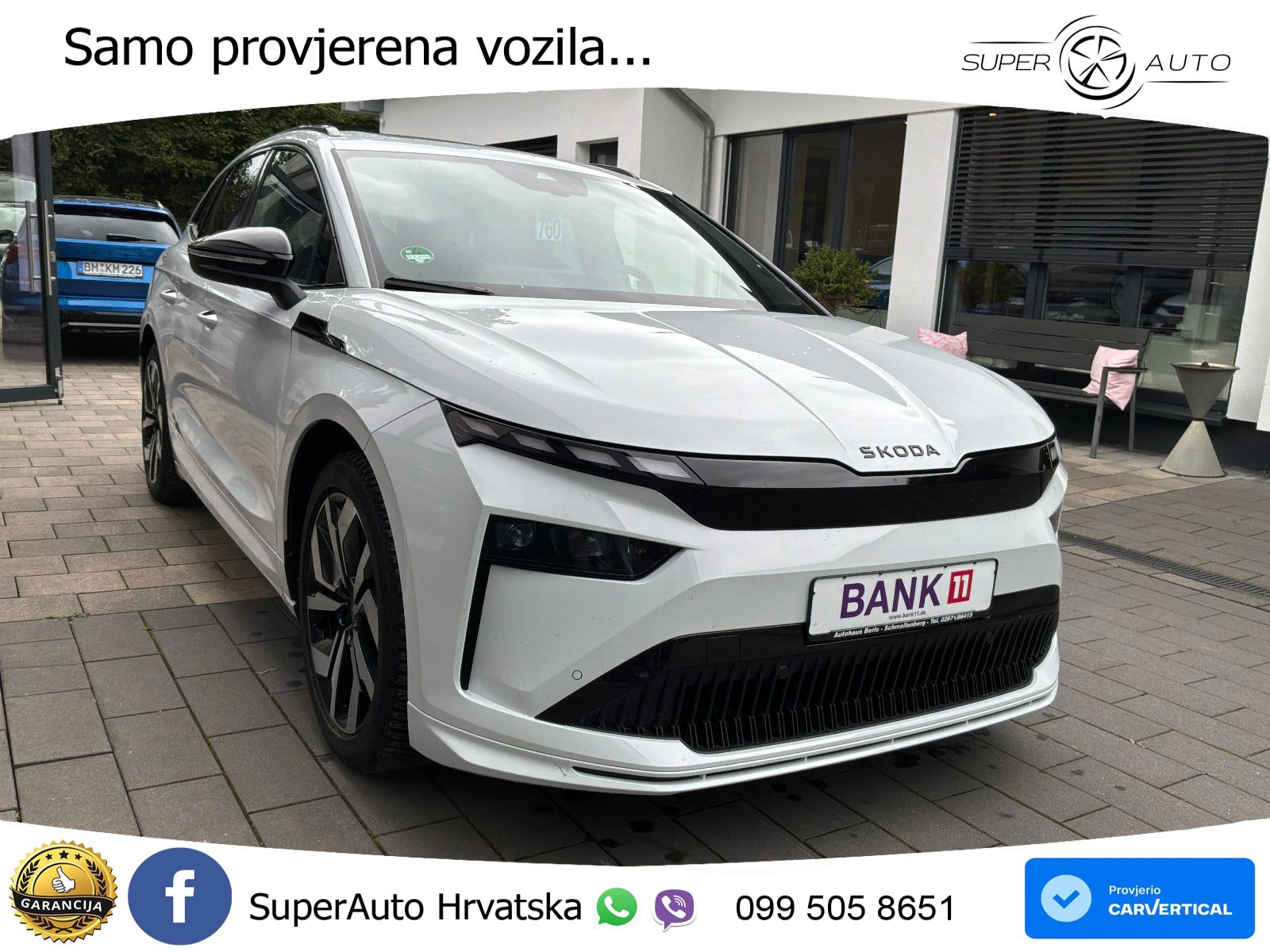 Škoda Enyaq 85 82 kWh (286 KS) SportLine LED+GR SJED+ACC