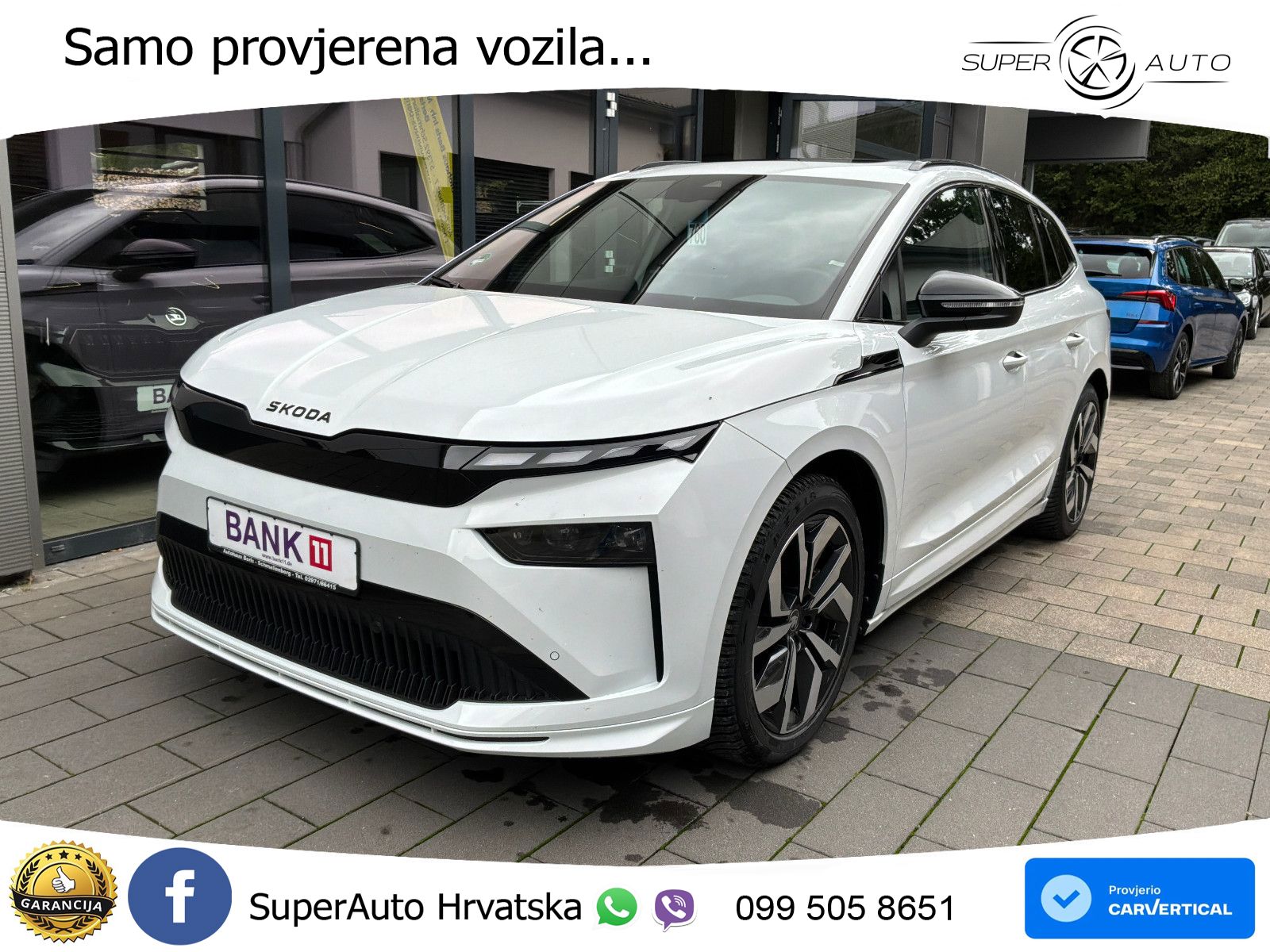 Škoda Enyaq 85 82 kWh (286 KS) SportLine LED+GR SJED+ACC